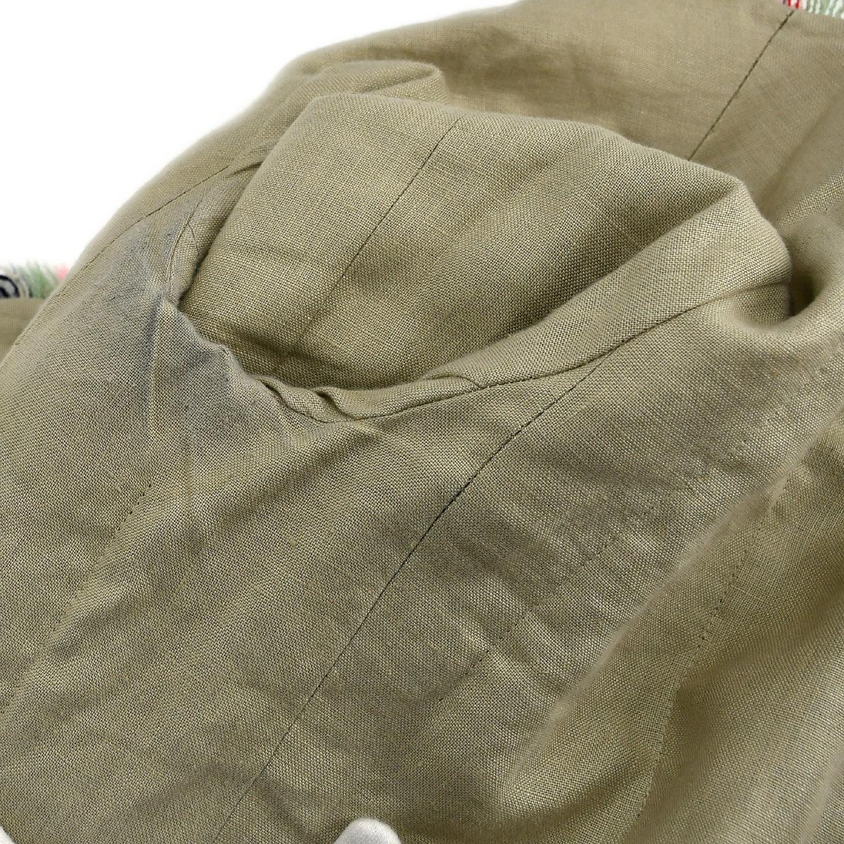 Chanel Collarless Striped Jacket Beige 00C #34 - Image 8