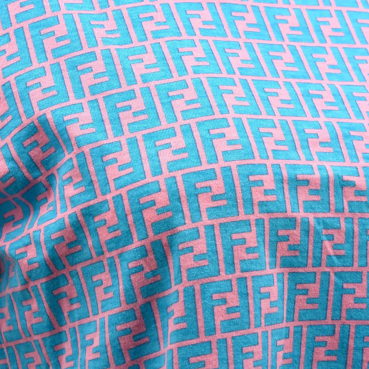 Fendi T-shirt Light Blue #44 - Image 5