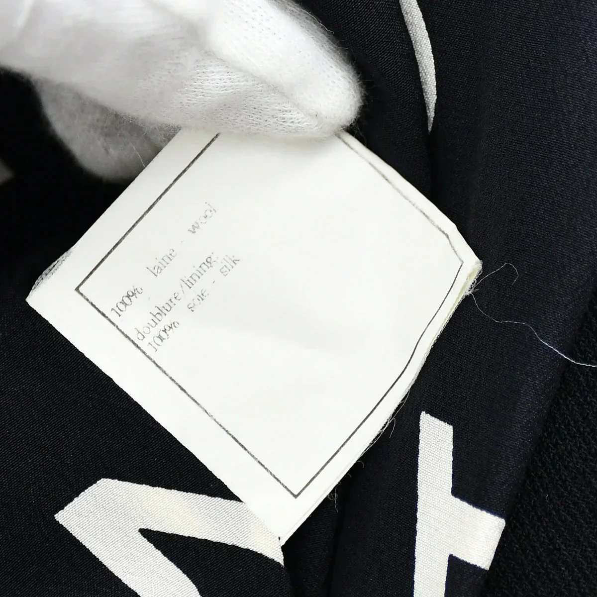Chanel Single Breasted Jacket Black - Image 10