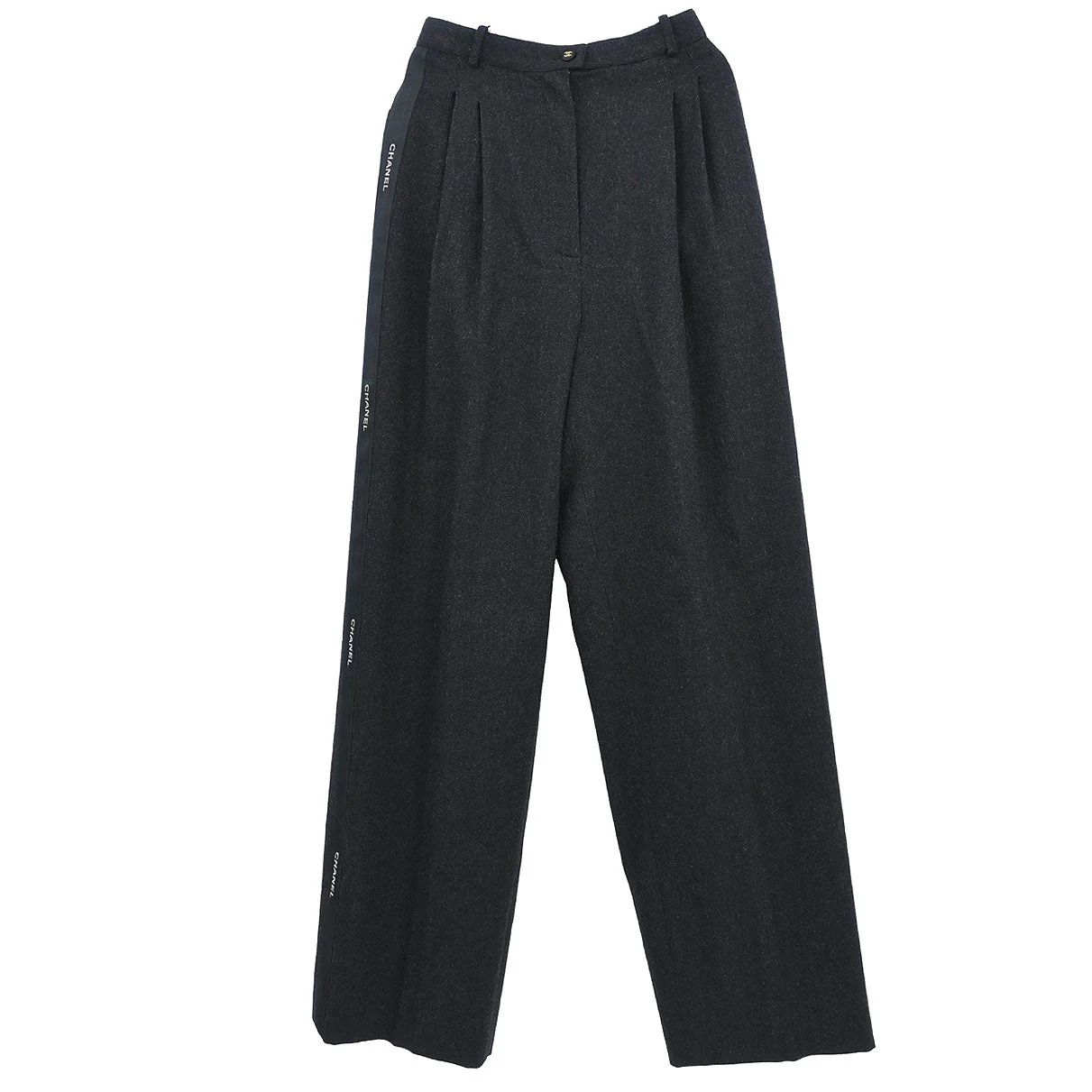 Chanel Long Pants Black #40