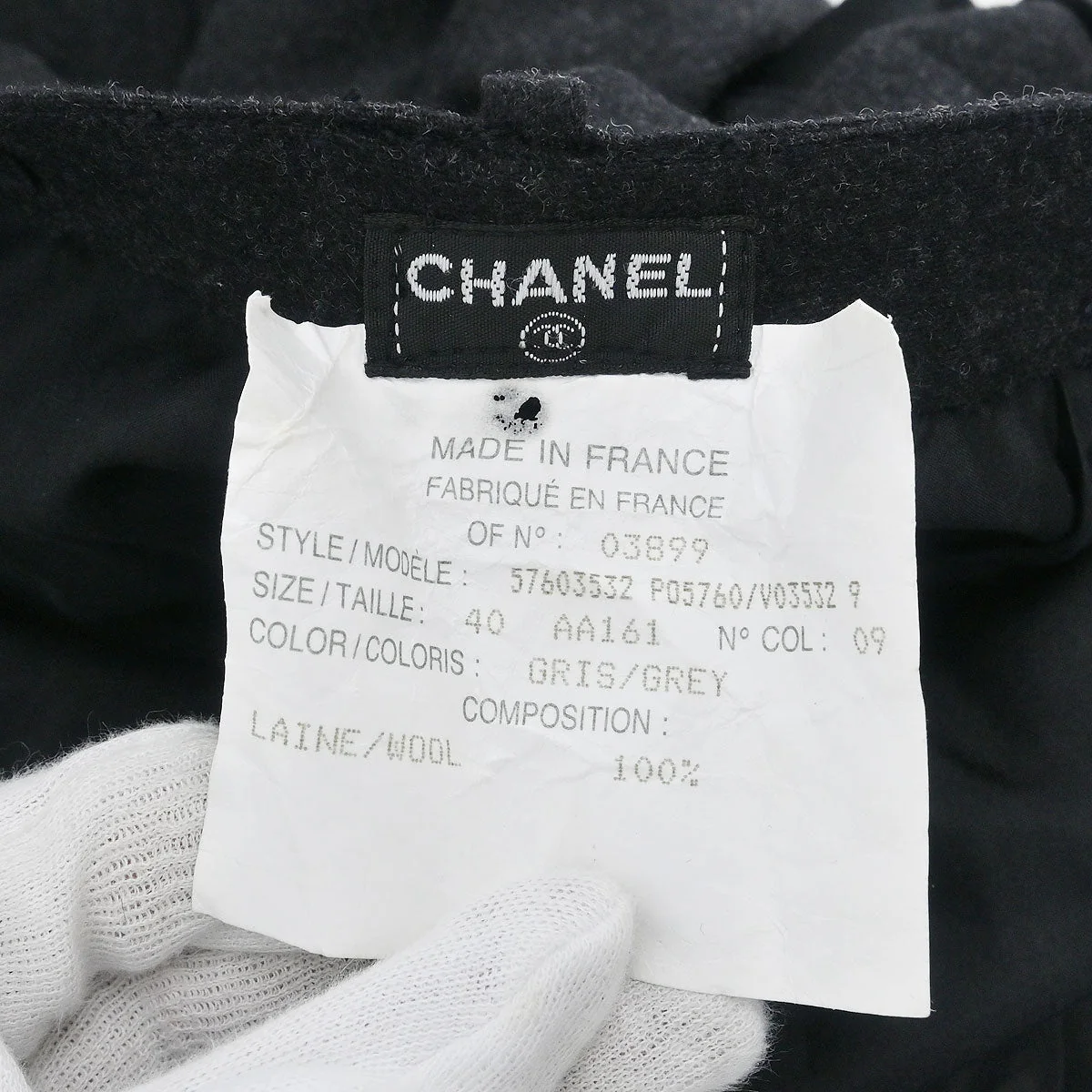 Chanel Long Pants Black #40 - Image 9