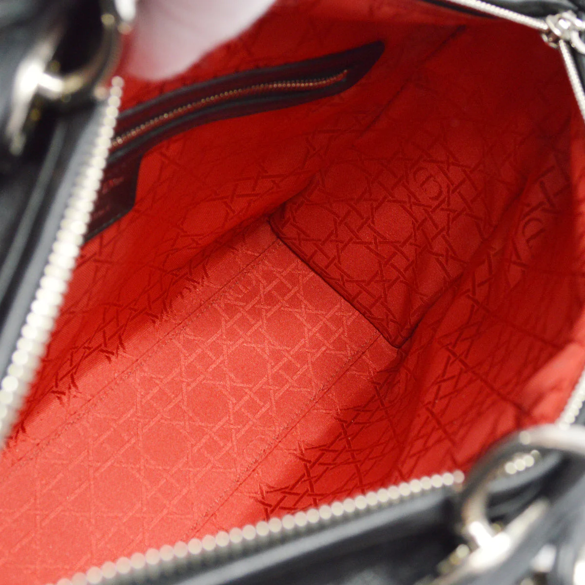 Christian Dior 2015 Lambskin Large Lady Dior - Image 6
