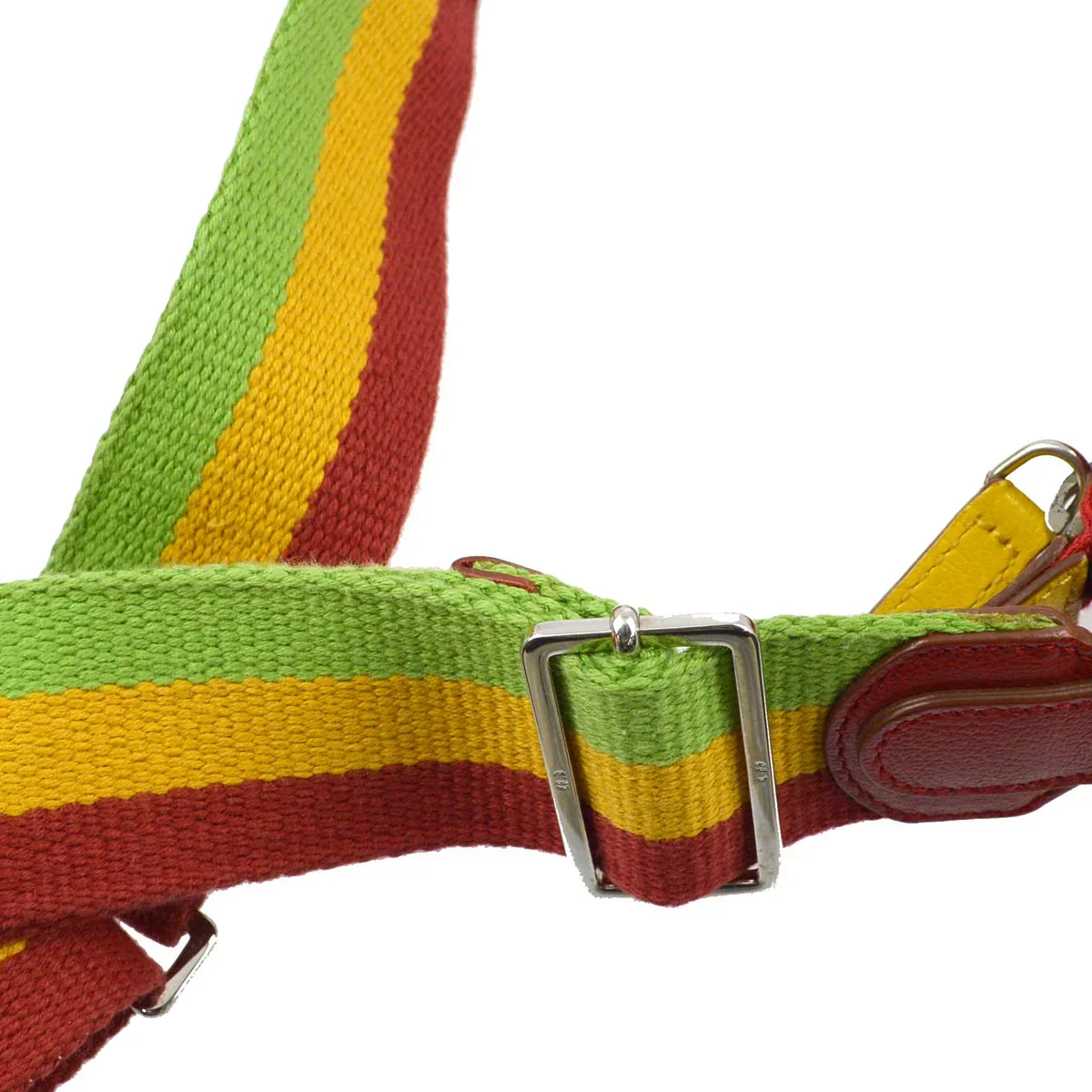 Christian Dior 2004 Rasta-Color Trotter Saddle Shoulder Bag - Image 6