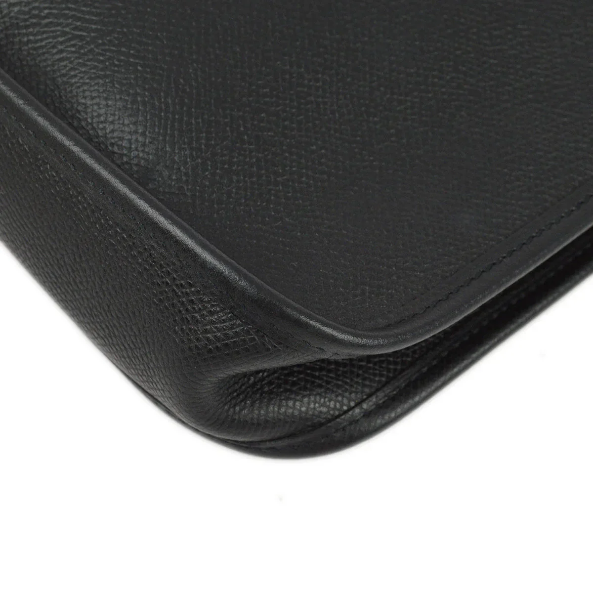 Hermes 2004 Black Epsom Evelyne TPM Shoulder Bag - Image 3