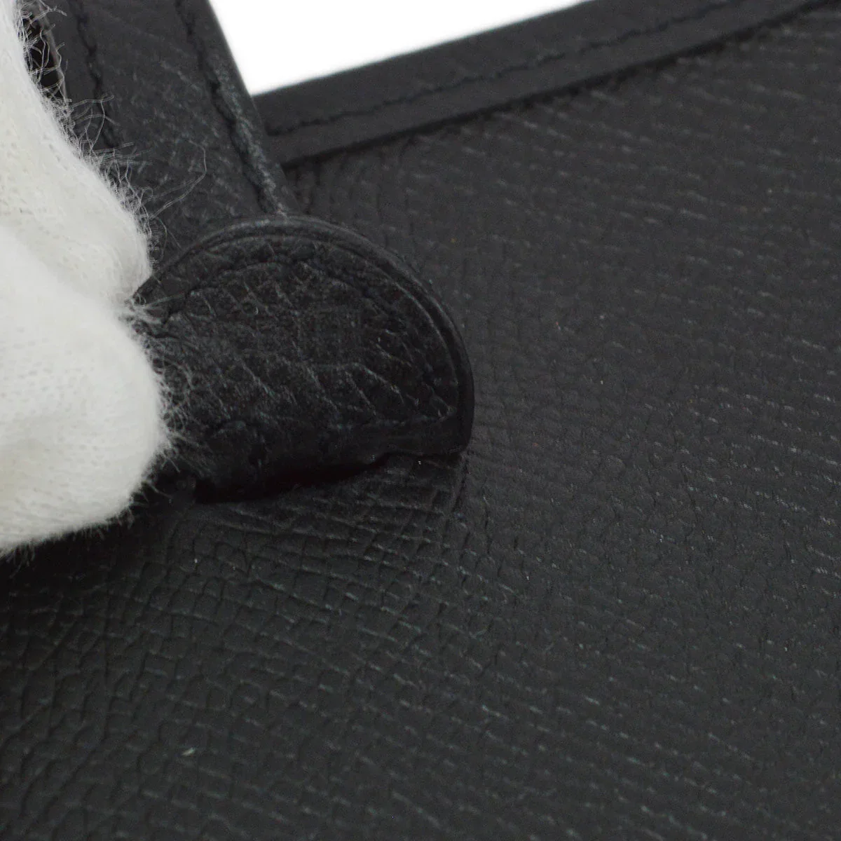 Hermes 2004 Black Epsom Evelyne TPM Shoulder Bag - Image 5