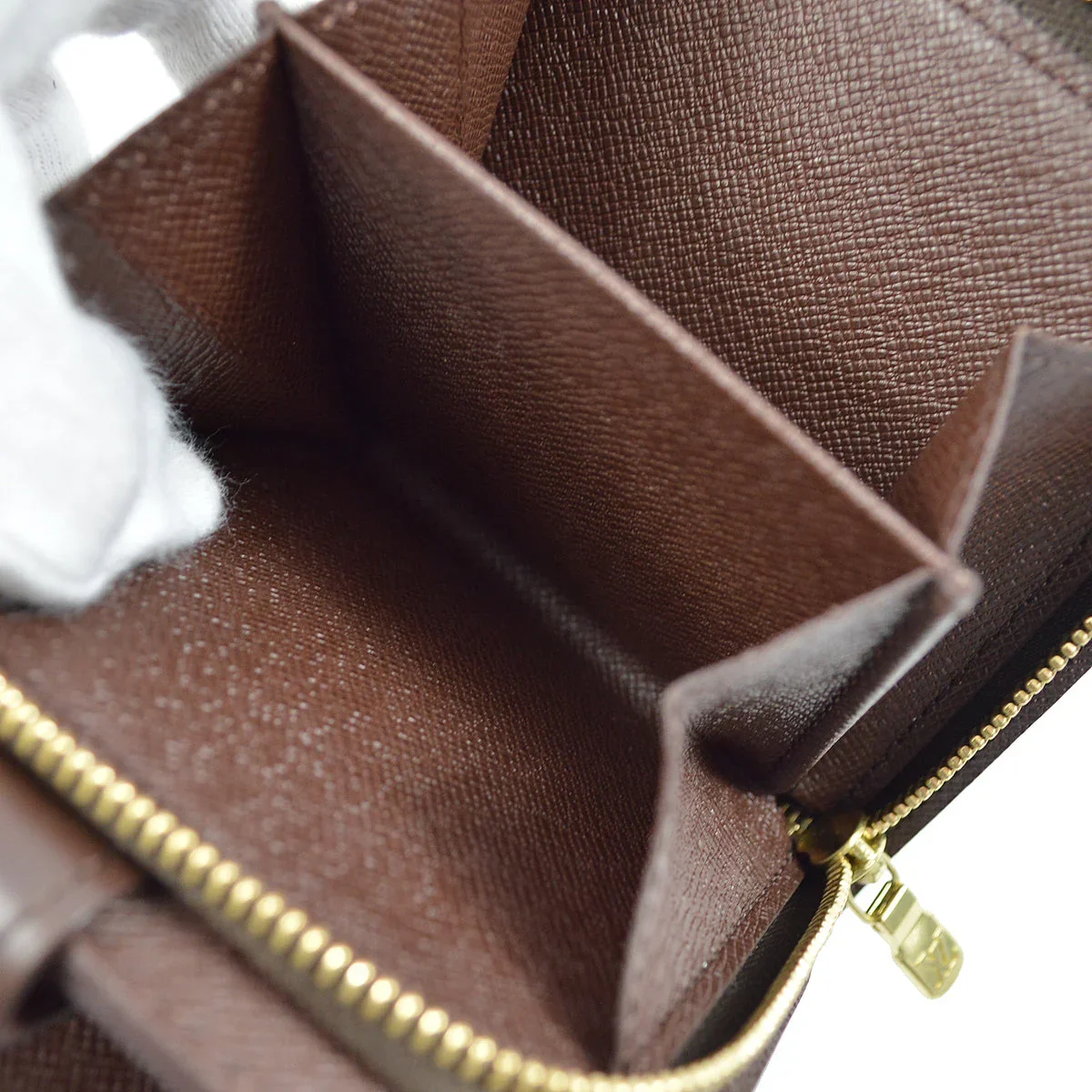 Louis Vuitton 2007 Damier Compact Zip Wallet N61668 - Image 5