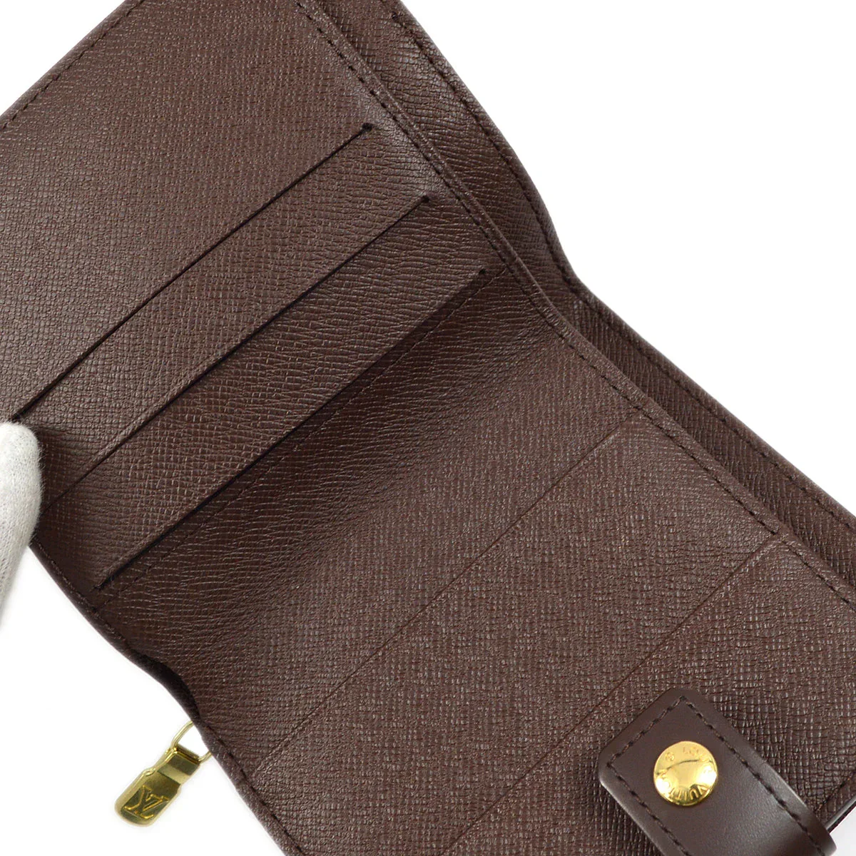 Louis Vuitton 2007 Damier Compact Zip Wallet N61668 - Image 6