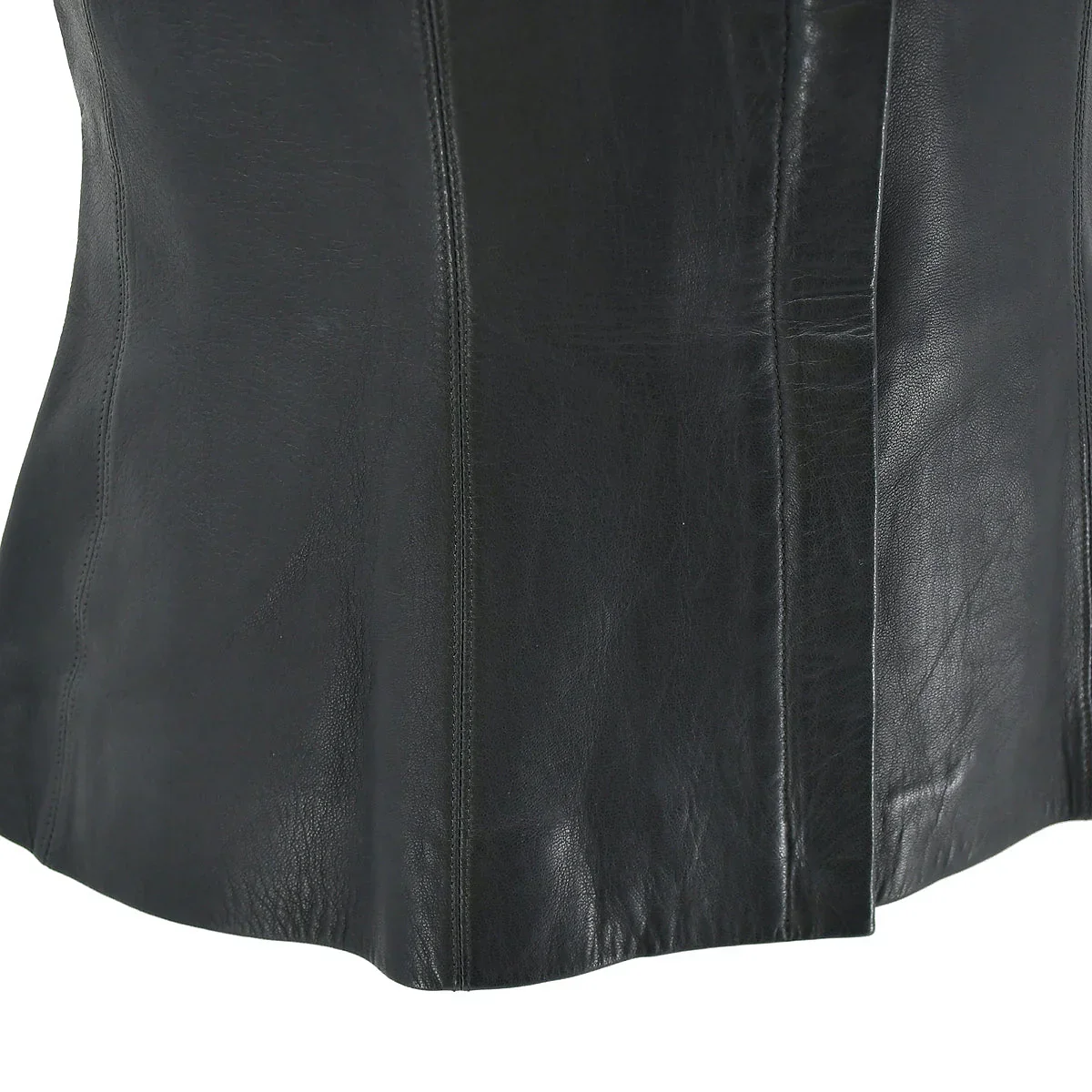 Chanel Sleeveless Vest Jacket Charcoal Gray #38 02A - Image 5