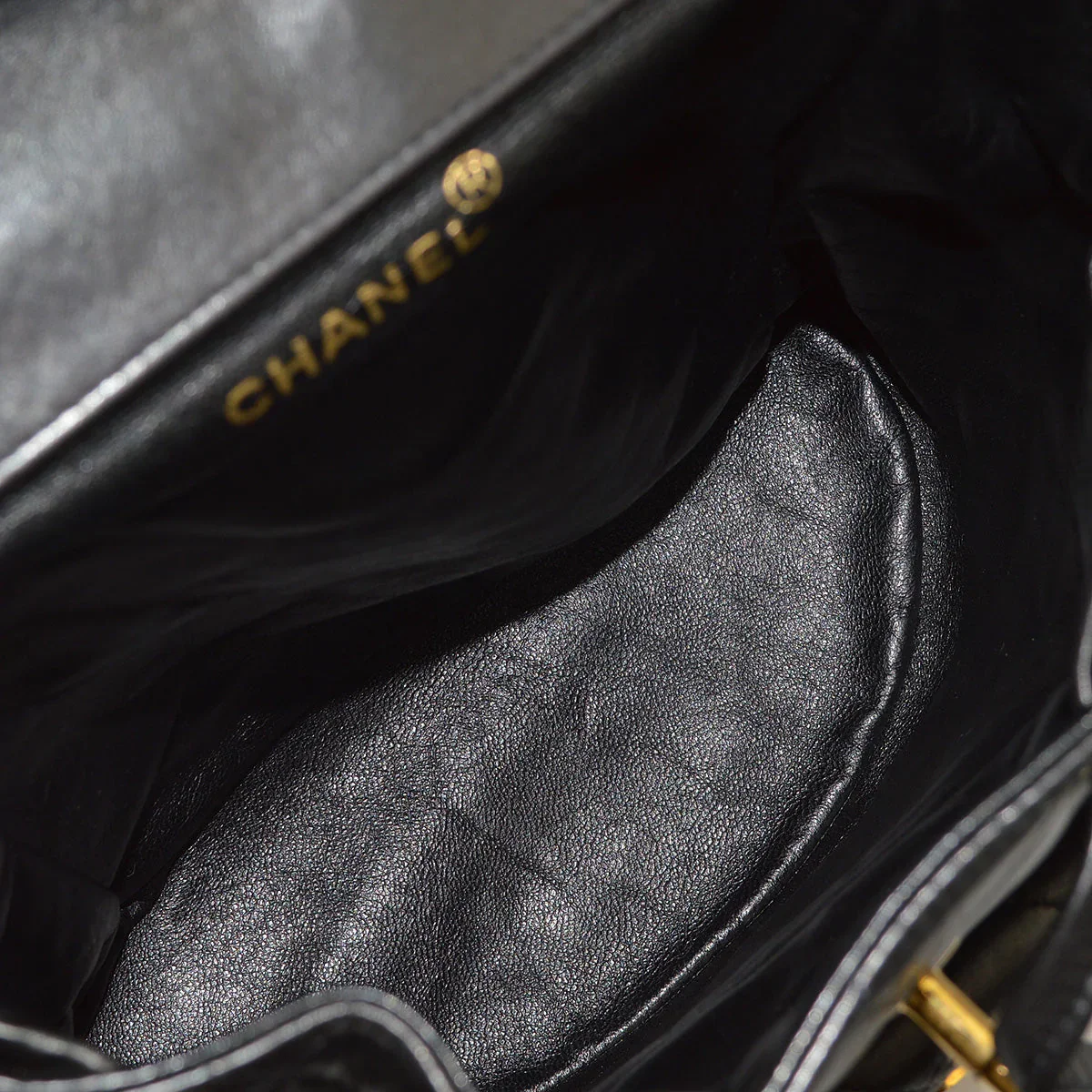 Chanel Black Lambskin Large Duma Backpack - Image 9