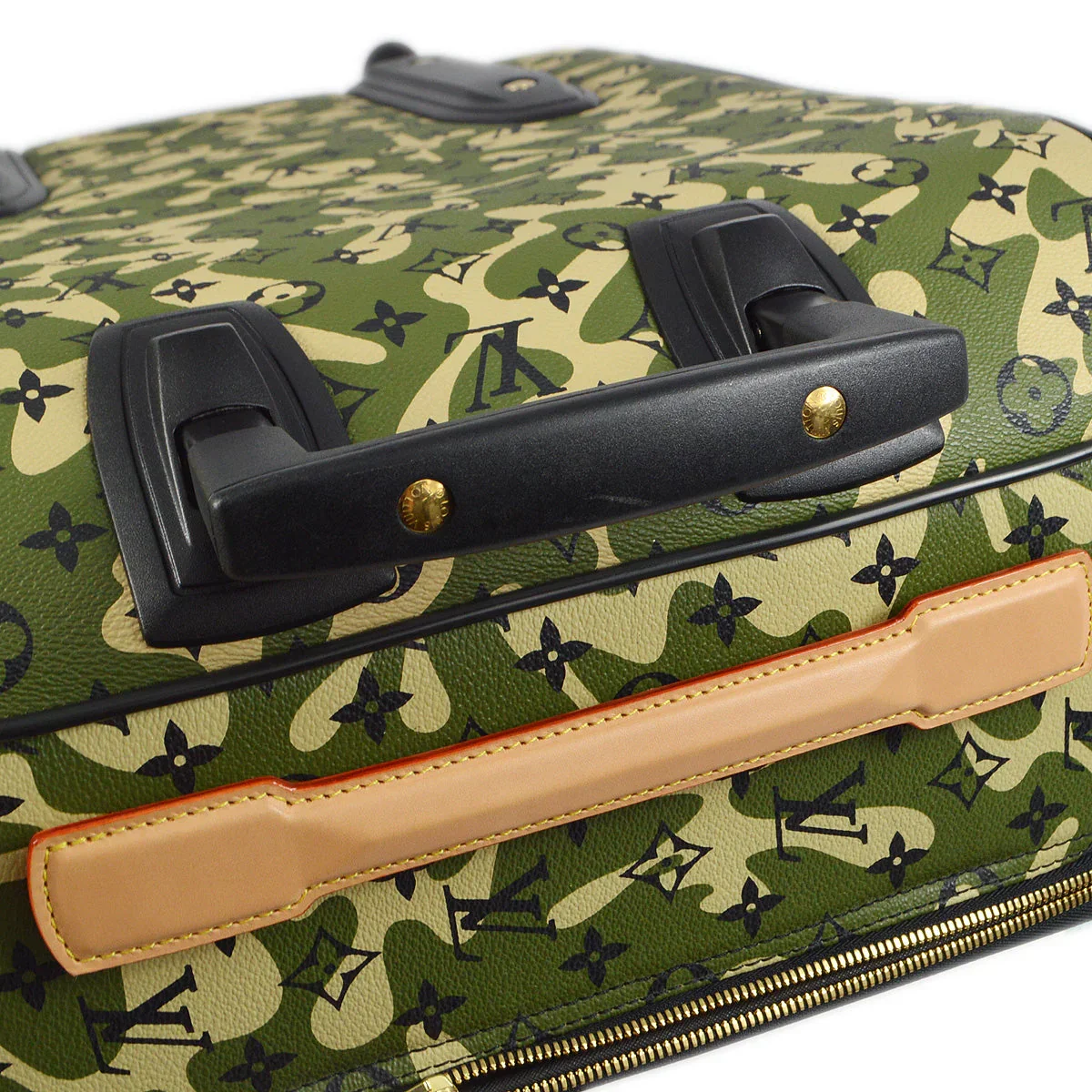 Louis Vuitton 2008 Monogramouflage Pegase 60 Trolley Bag M23333 - Image 11
