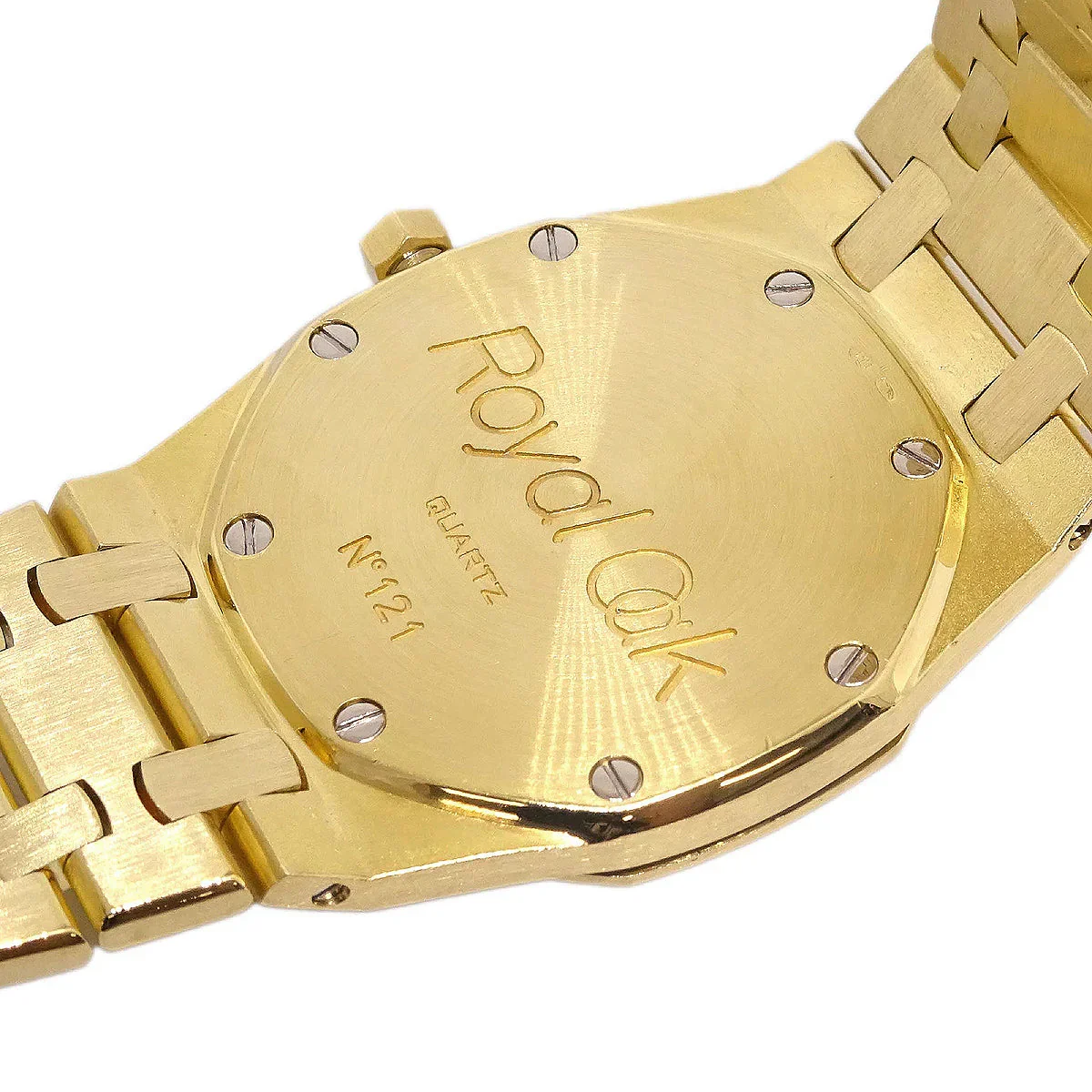 Audemars Piguet Royal Oak Quartz Watch 18KYG Diamond - Image 7