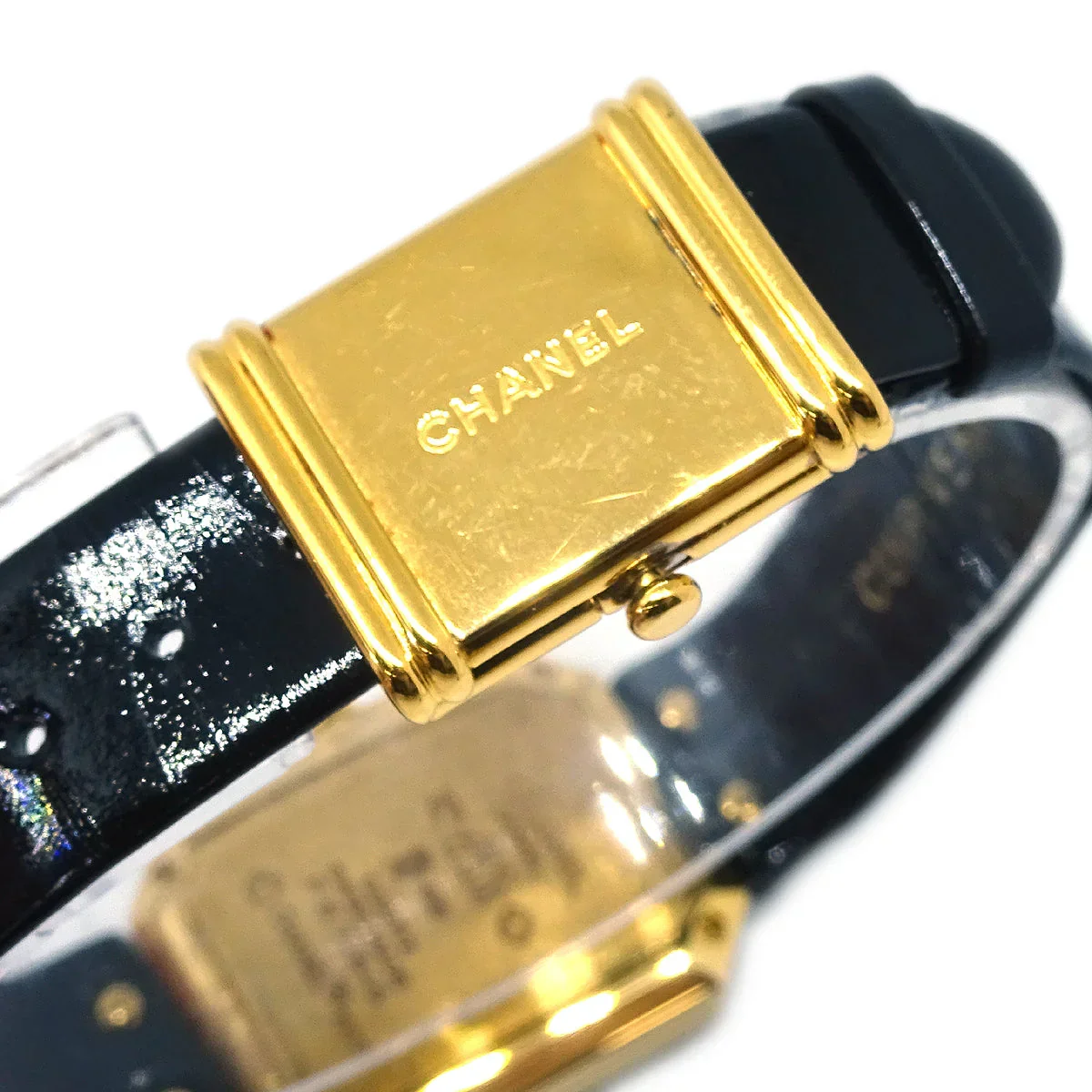 Chanel Premiere Quartz Watch Black 18KYG - Image 4