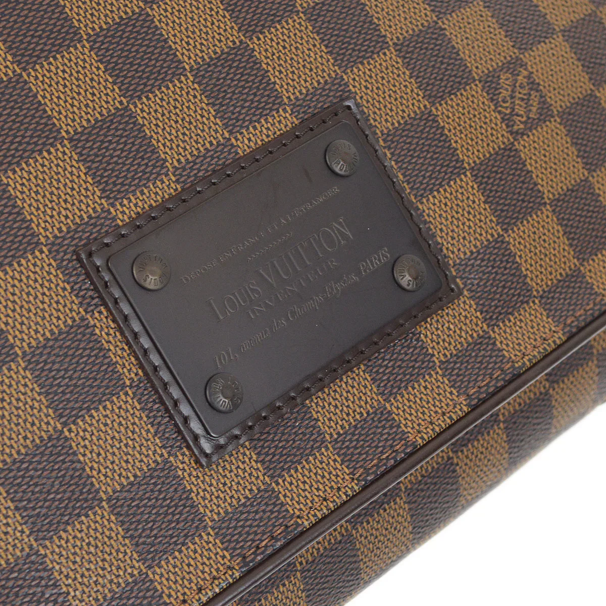 Louis Vuitton 2008 Damier Brooklyn MM Shoulder Bag N51211 - Image 5