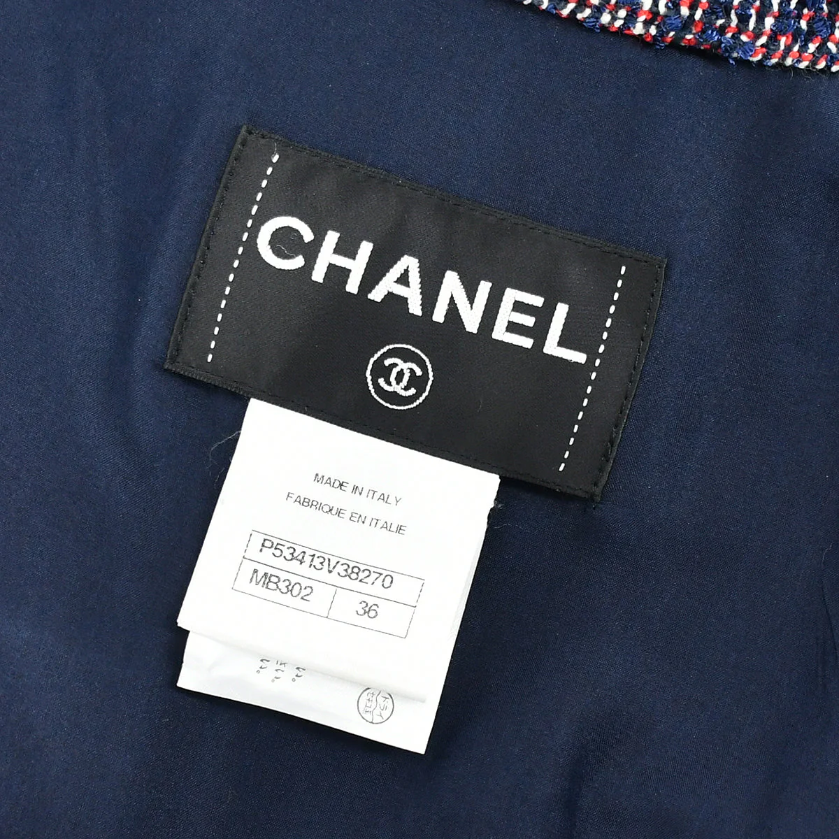 Chanel 2016 Coat Navy #36 - Image 8