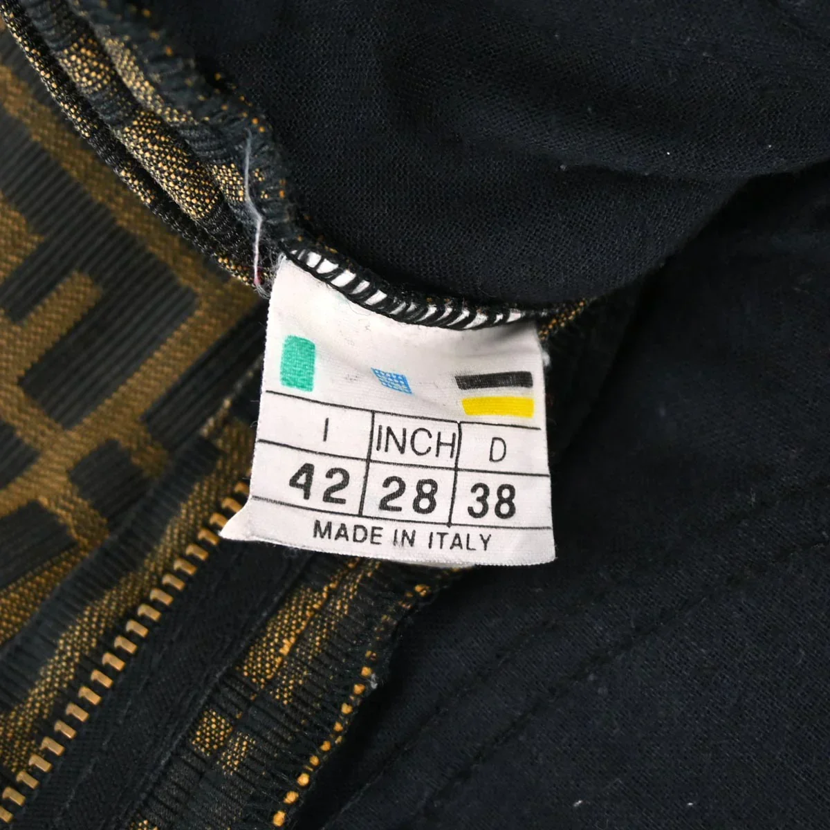 Fendi Zucca Long Pants Brown #42 - Image 10