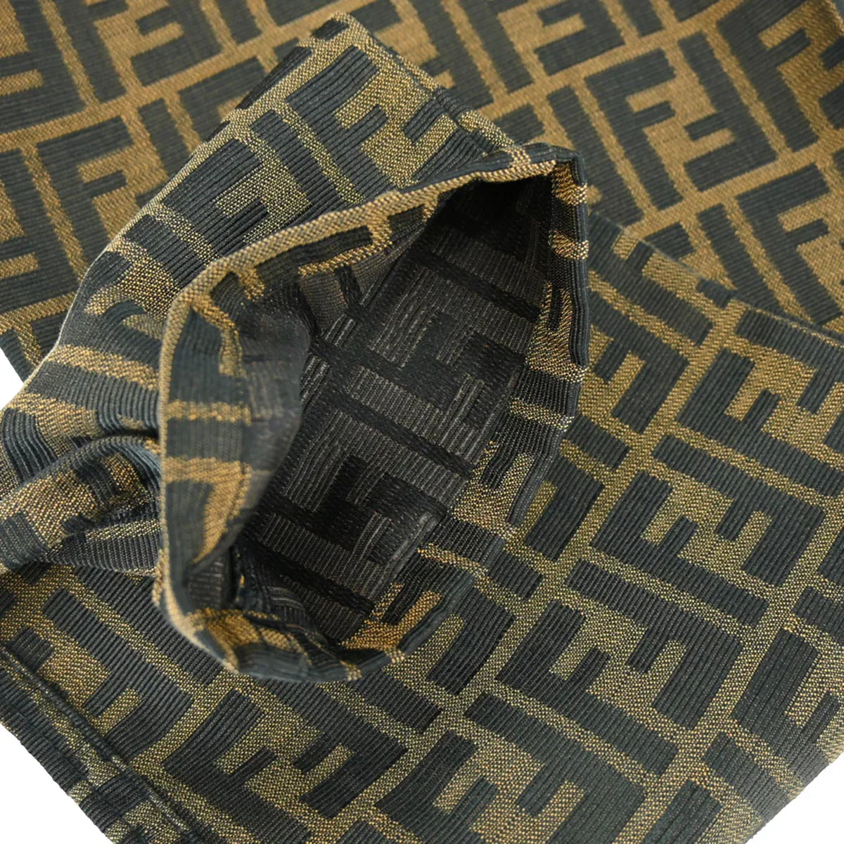 Fendi Zucca Long Pants Brown #42 - Image 3