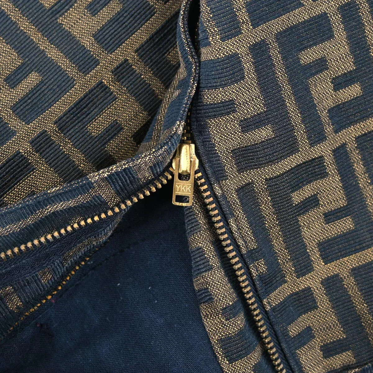Fendi Zucca Long Pants Brown #42 - Image 8