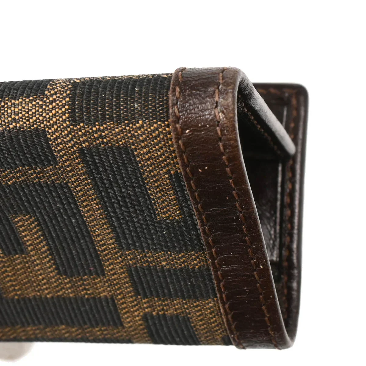 Fendi Brown Zucca Six Hook Key Case Small Good - Image 6