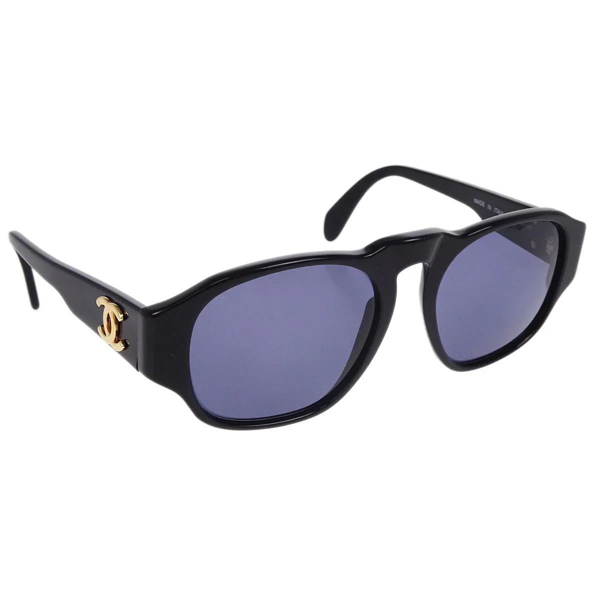 Chanel Sunglasses Eyewear Black Small Good