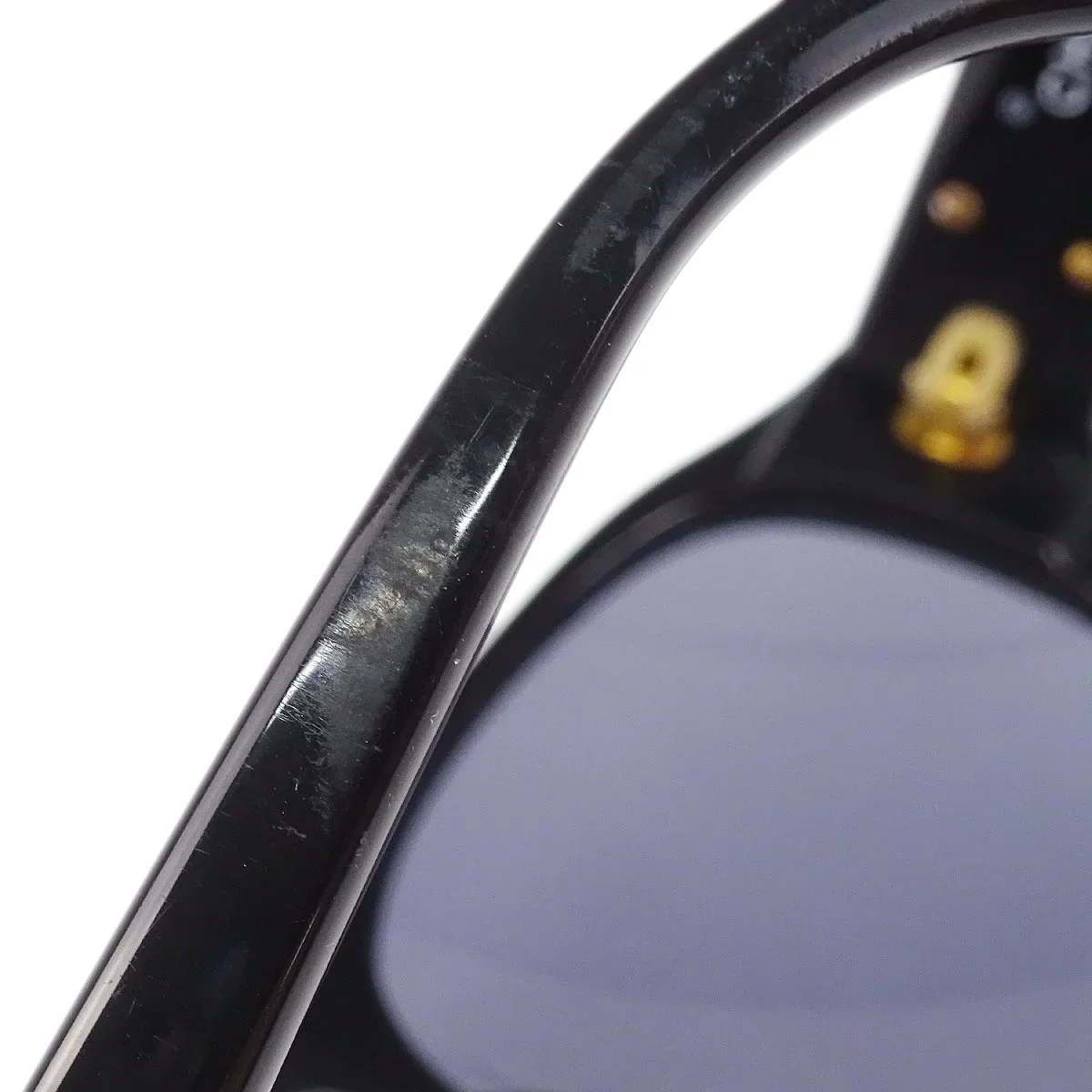 Chanel Sunglasses Eyewear Black Small Good - Image 5