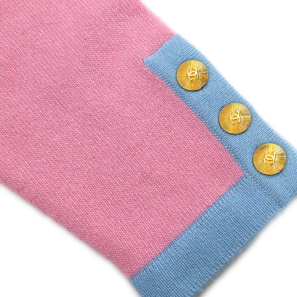 Chanel Set Cardigan Short Sleeve Top Pink #40 #36 - Image 11