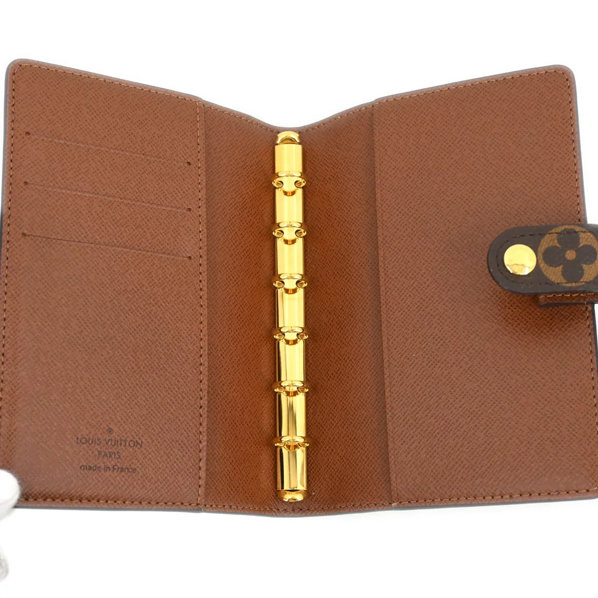 Louis Vuitton Monogram Agenda PM Notebook Cover R20005 Small Good - Image 5