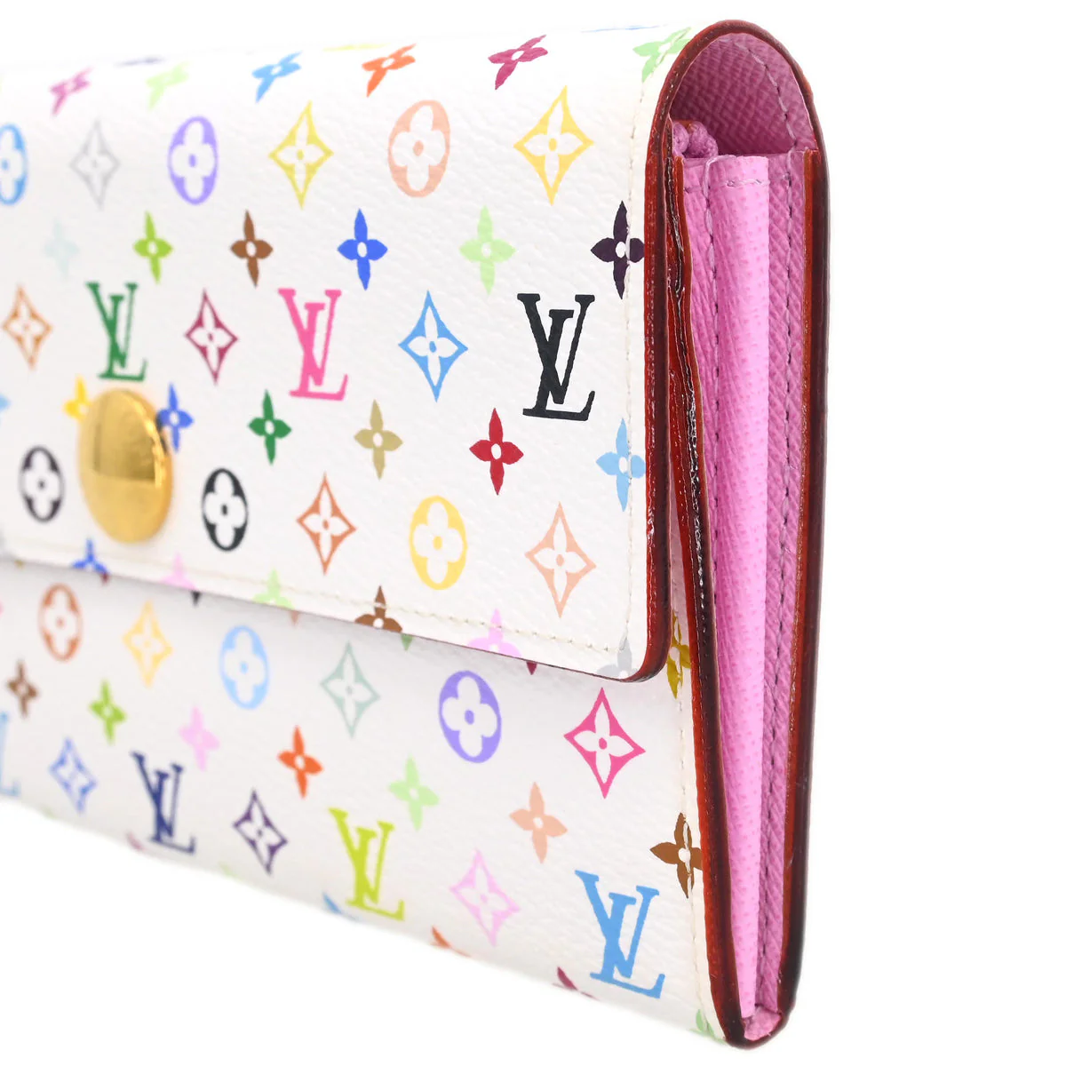 Louis Vuitton 2013 Multicolor Portefeuille Sarah Wallet M93744 - Image 3