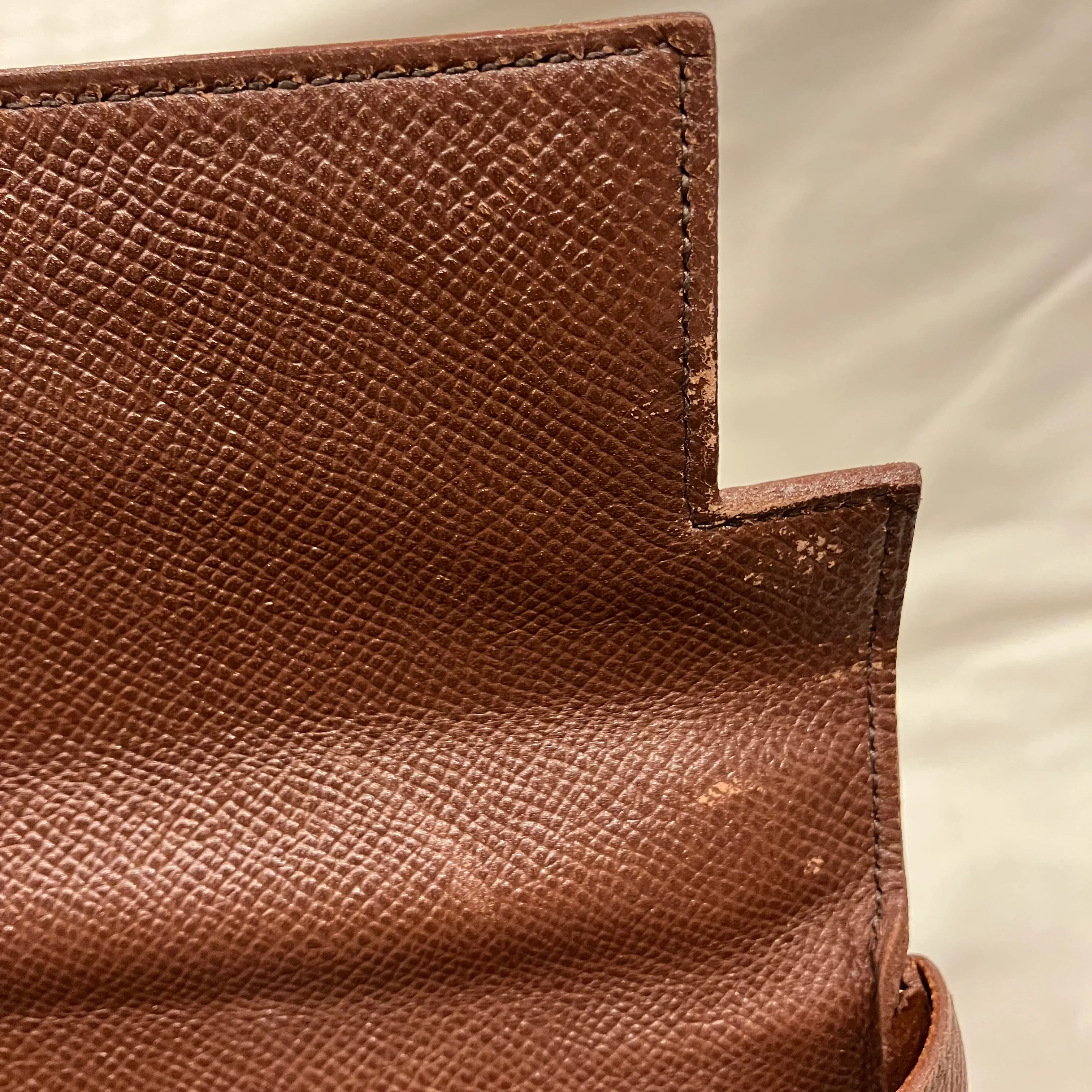 Hermes 1994 Marron Fonce Courchevel Kelly 32 Retourne 2way Shoulder Handbag - Image 16