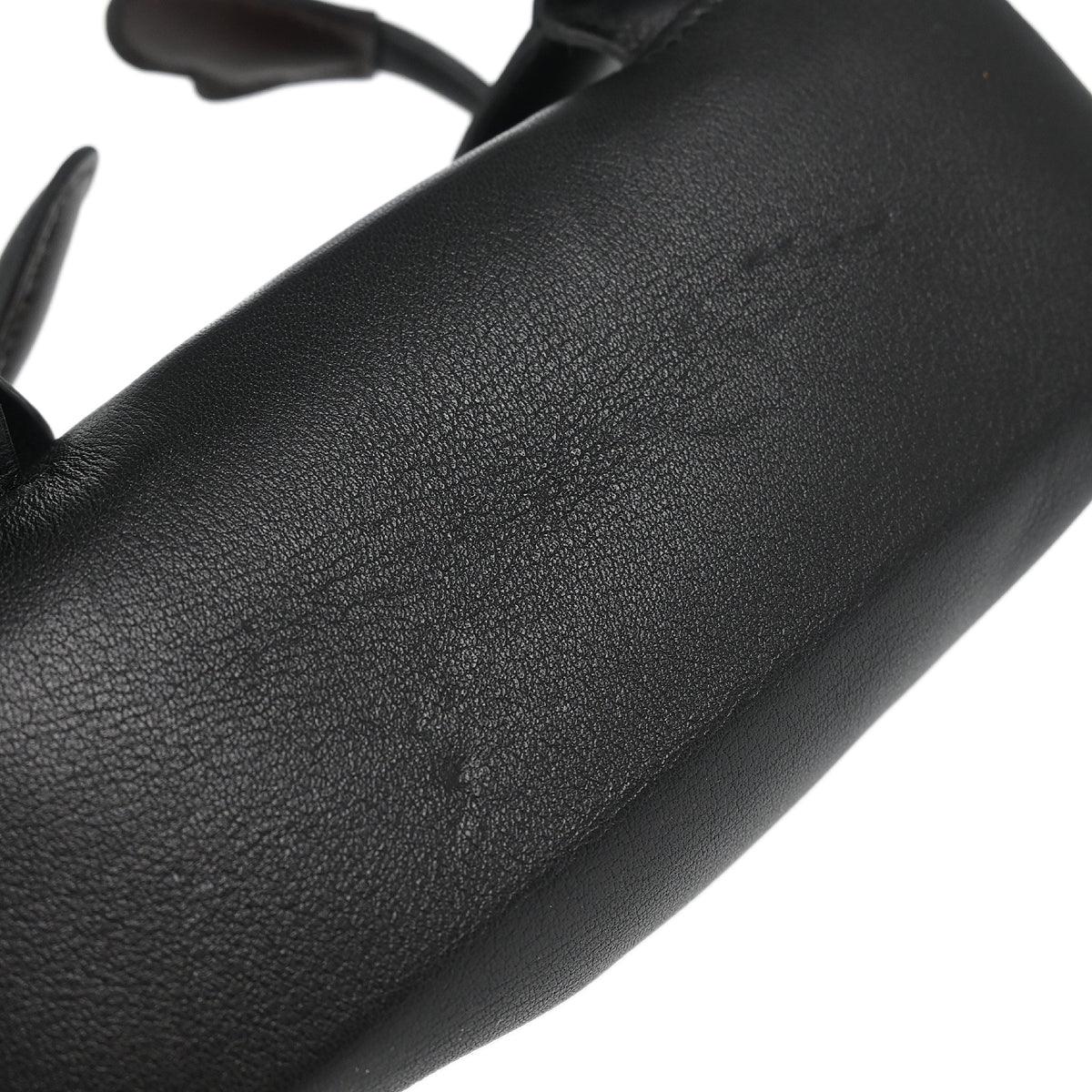 Hermes * Black Gulliver Kelly Doll Handbag - Image 3