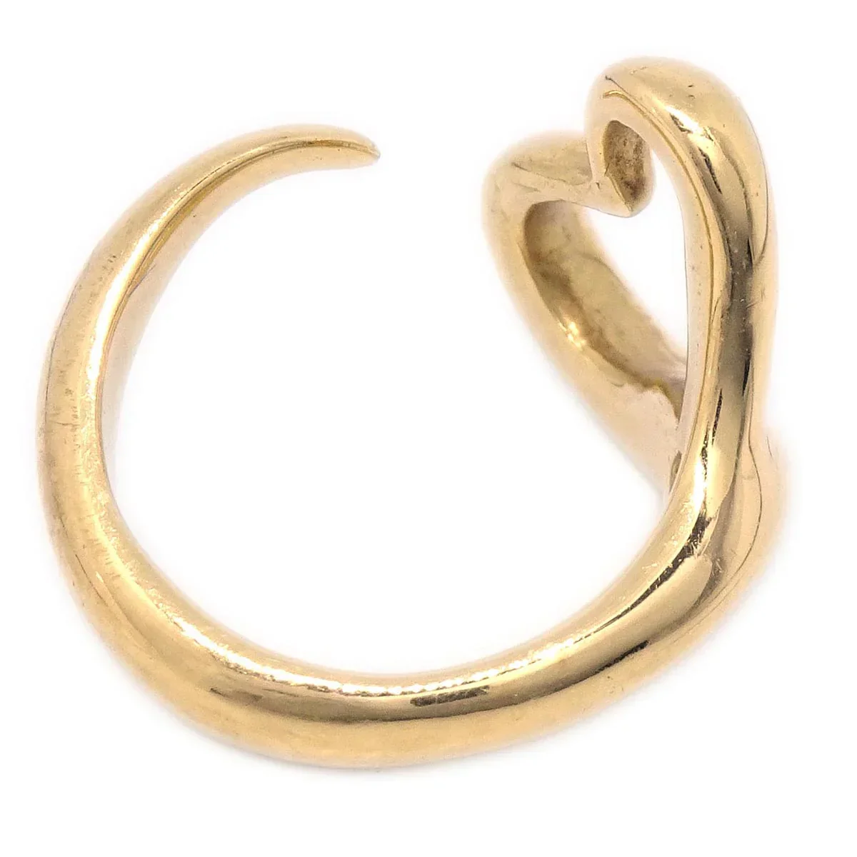 Tiffany & Co. Open Heart Ring 750 #47 #7 - Image 2