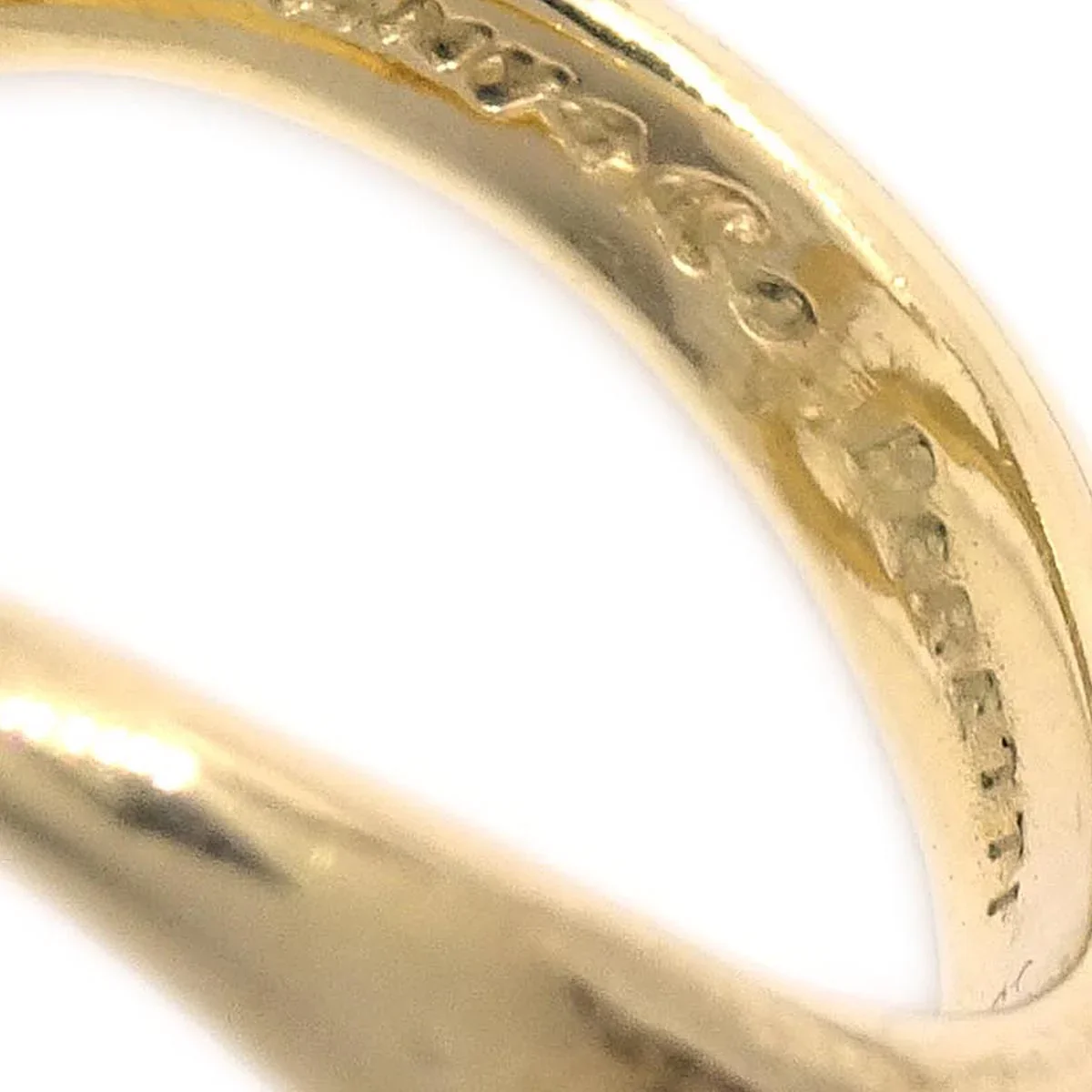 Tiffany & Co. Open Heart Ring 750 #47 #7 - Image 4