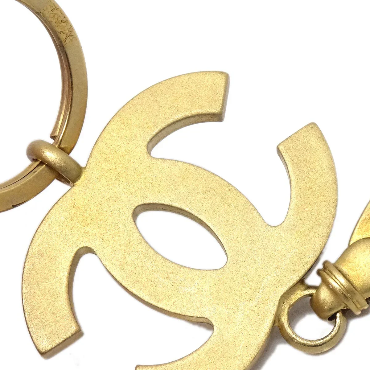 Chanel Gold Key Holder Bag Charm Small Good - Image 4
