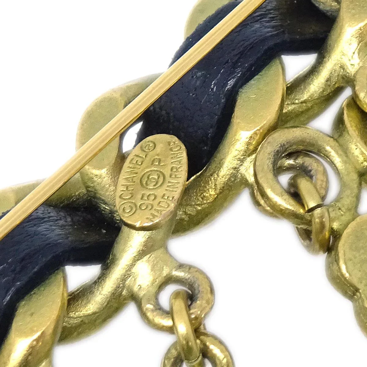 Chanel Icon Brooch Pin Gold 95P - Image 3