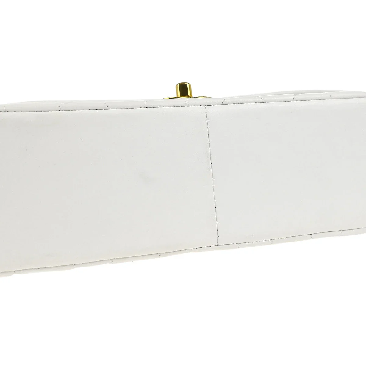Chanel * 1994-1996 White Lambskin Medium Diana Shoulder Bag - Image 10