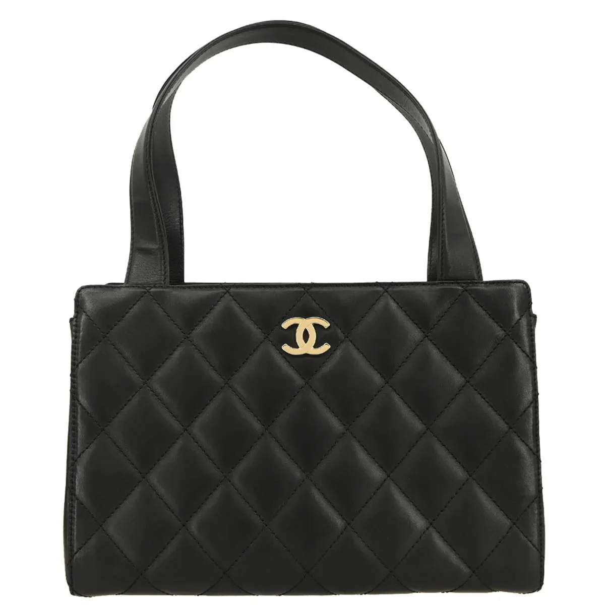 Chanel 2001-2003 Black Lambskin Handbag