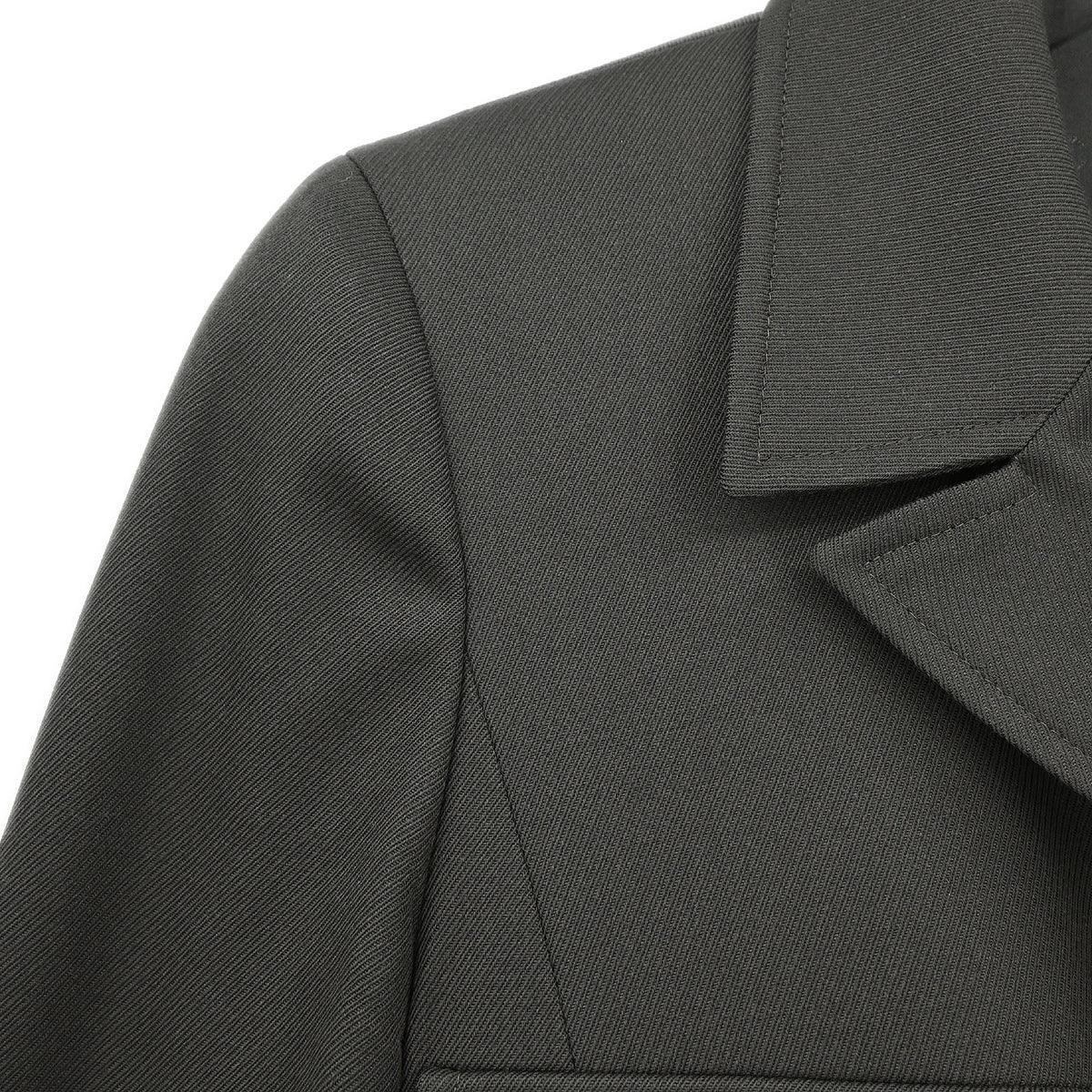 Chanel 1996 Setup Suit Jacket Skirt Gray #38 - Image 3