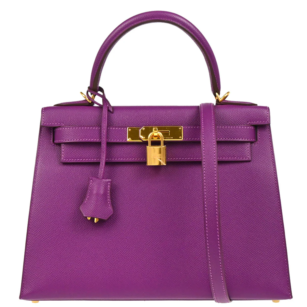 Hermes 2014 Anemone Epsom Kelly 28 Sellier 2way Shoulder Handbag