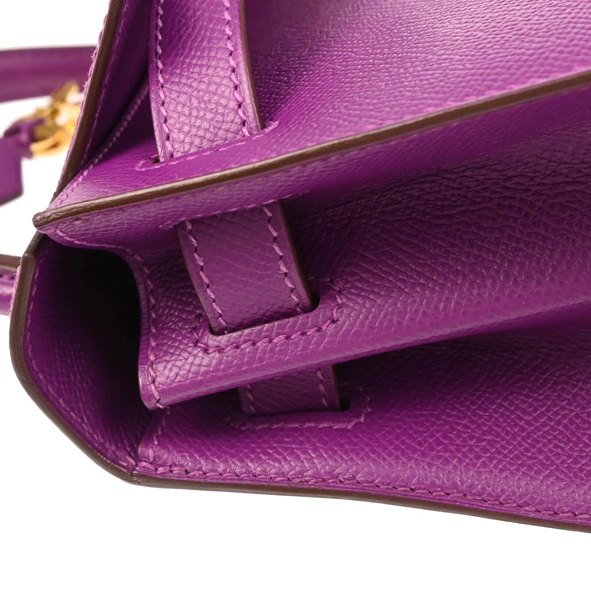 Hermes 2014 Anemone Epsom Kelly 28 Sellier 2way Shoulder Handbag - Image 6