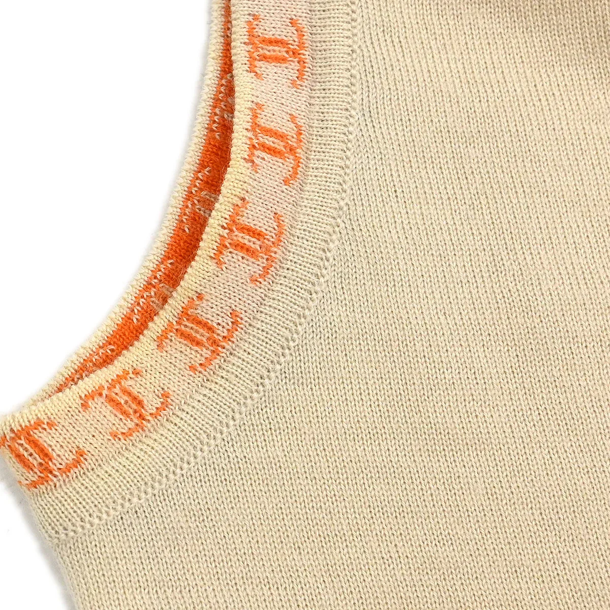Chanel 2001 Cashmere V-Neck Tank Top #36 - Image 5