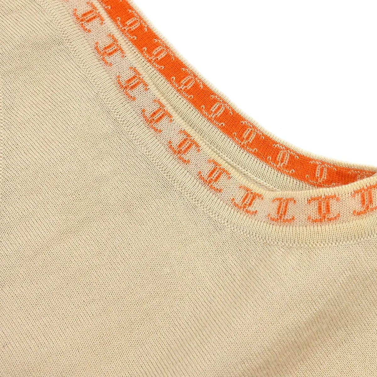 Chanel 2001 Cashmere V-Neck Tank Top #36 - Image 6