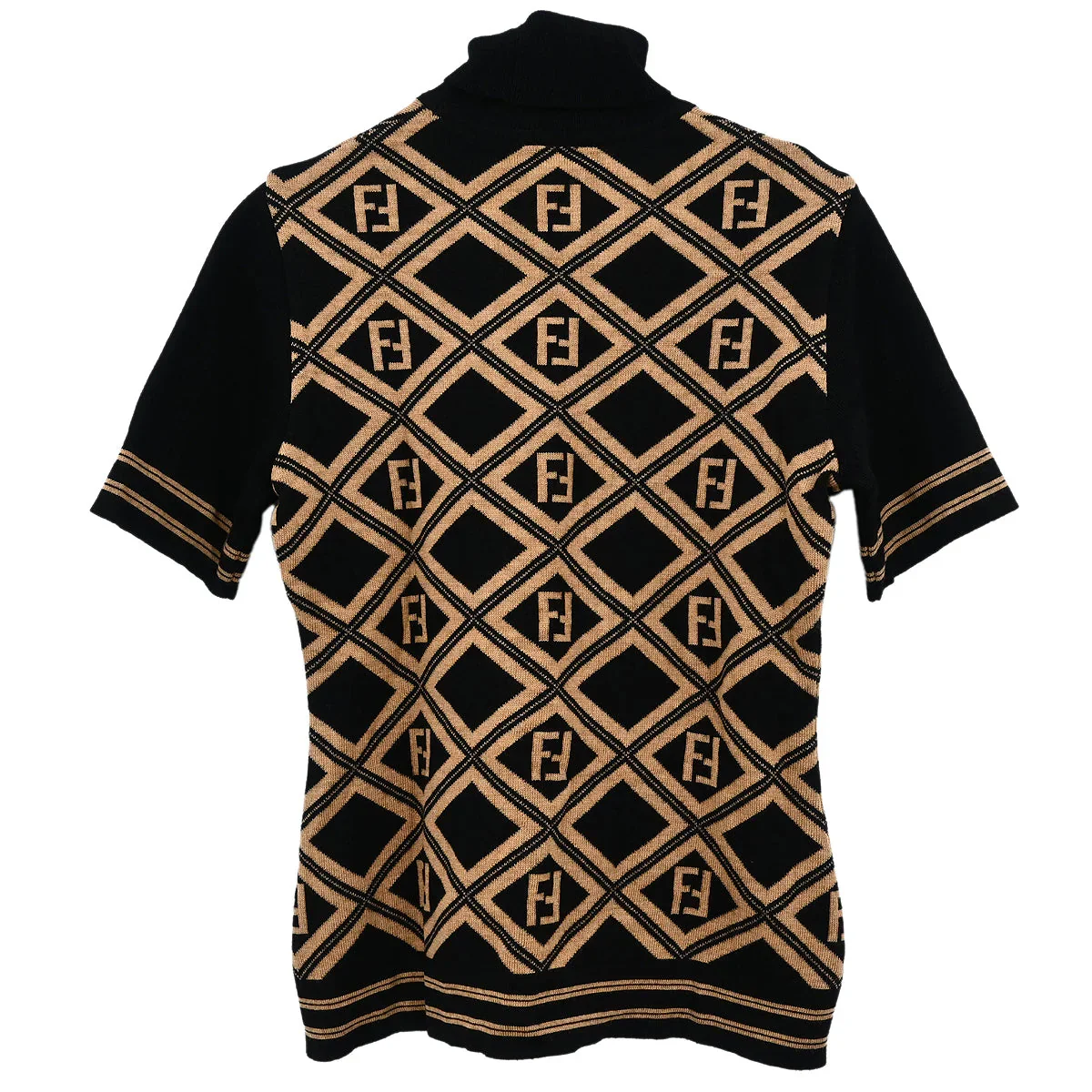Fendi Short Sleeve Top Black #42 - Image 2
