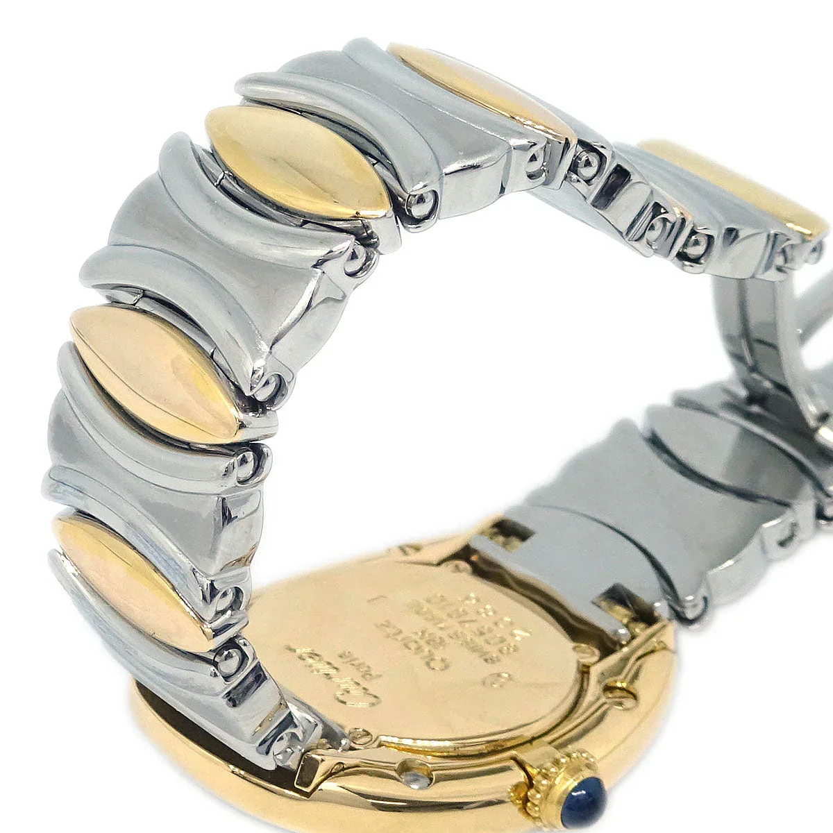 Cartier Baignoire Bell Epoch Ref.2086 Quartz Watch SS 18KYG - Image 7
