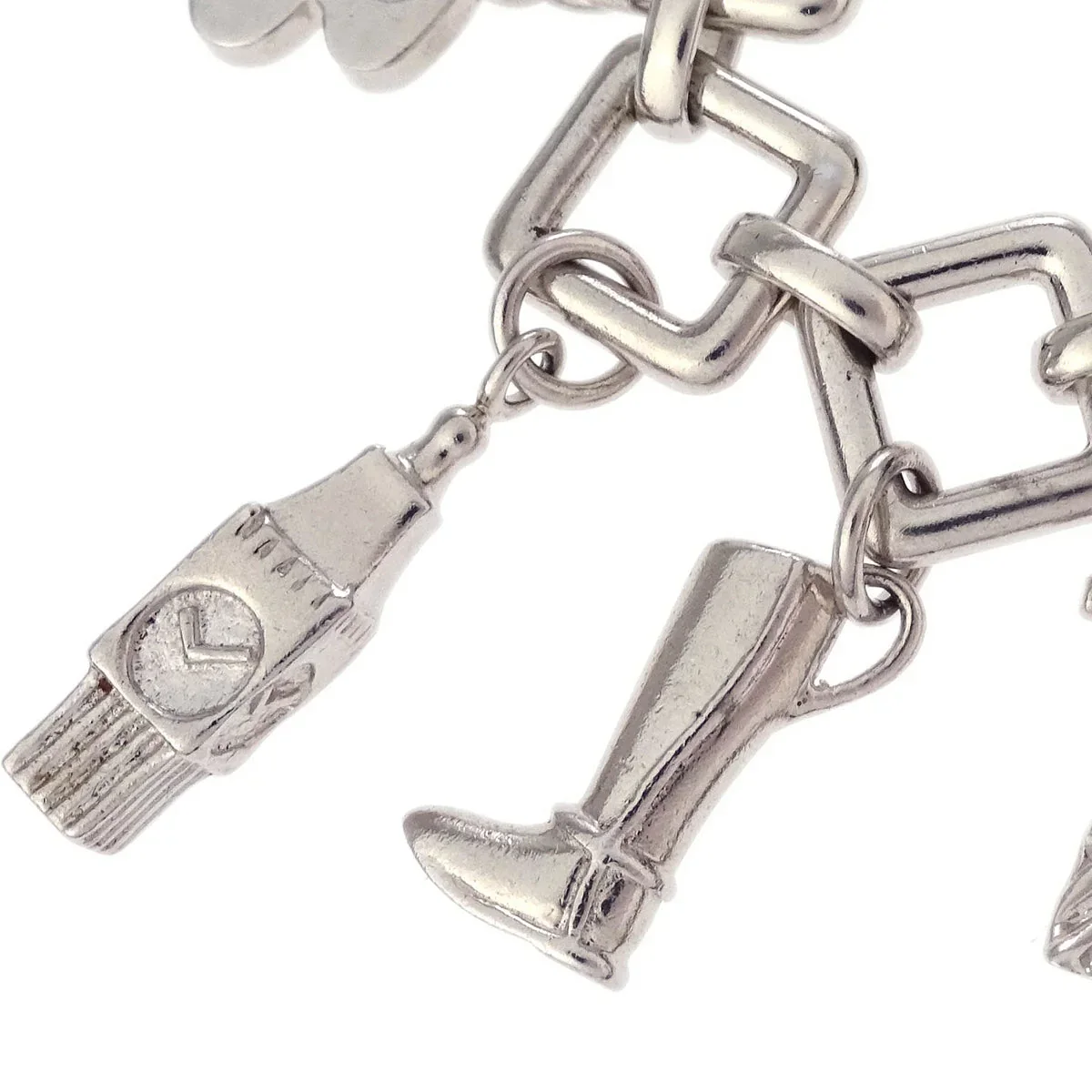 Burberry Ref.BU5200 Signature Charm Bracelet Watch Quartz SV925 - Image 4