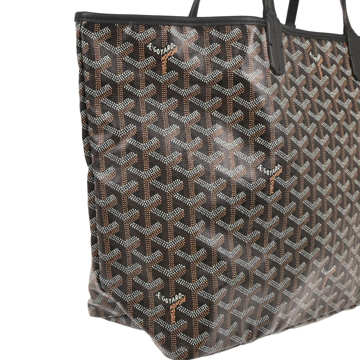 Goyard 2019 Black Saint Louis PM Tote Bag - Image 3