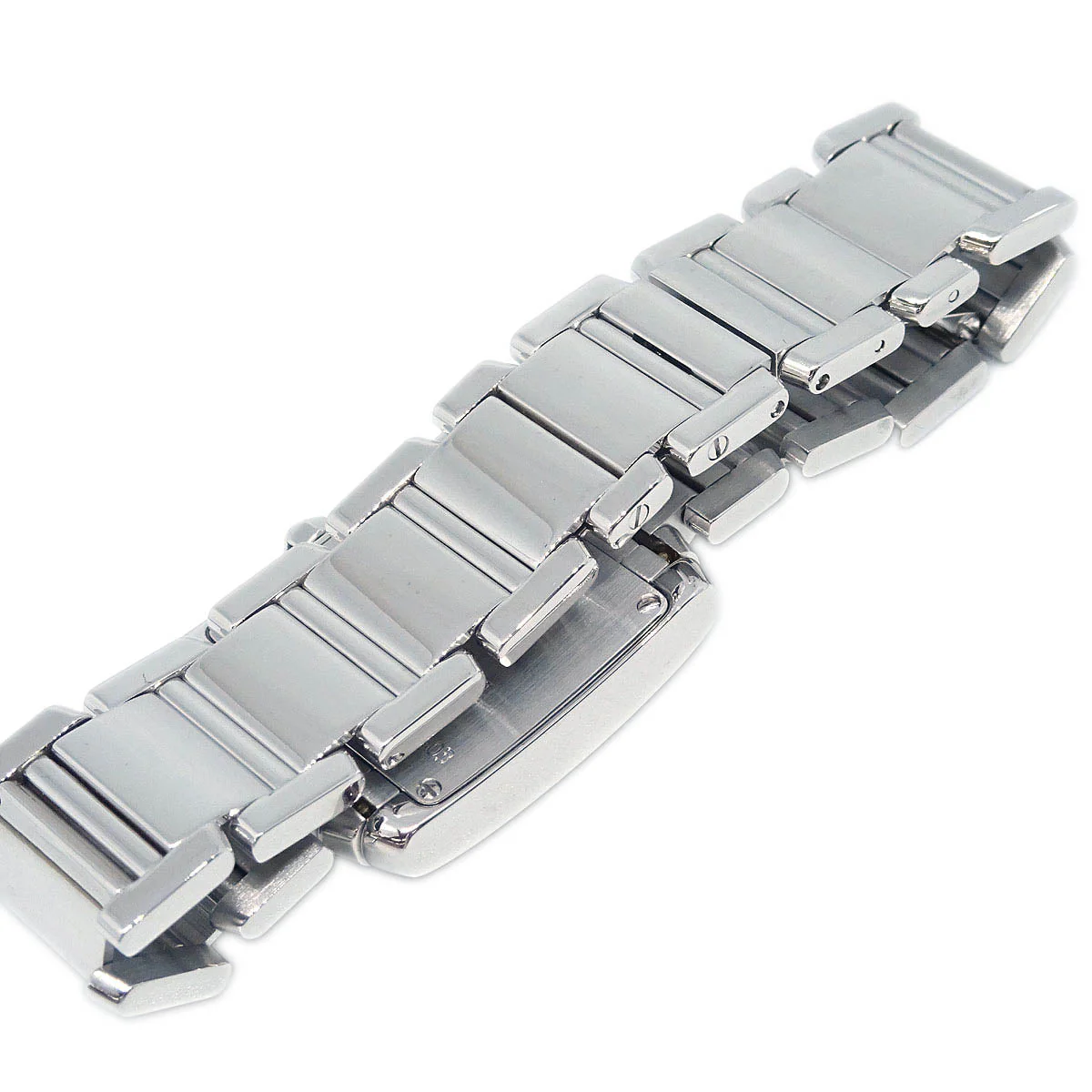 Cartier Tank Francaise SM Ref.2403 Quartz Watch 18KWG Diamond - Image 4