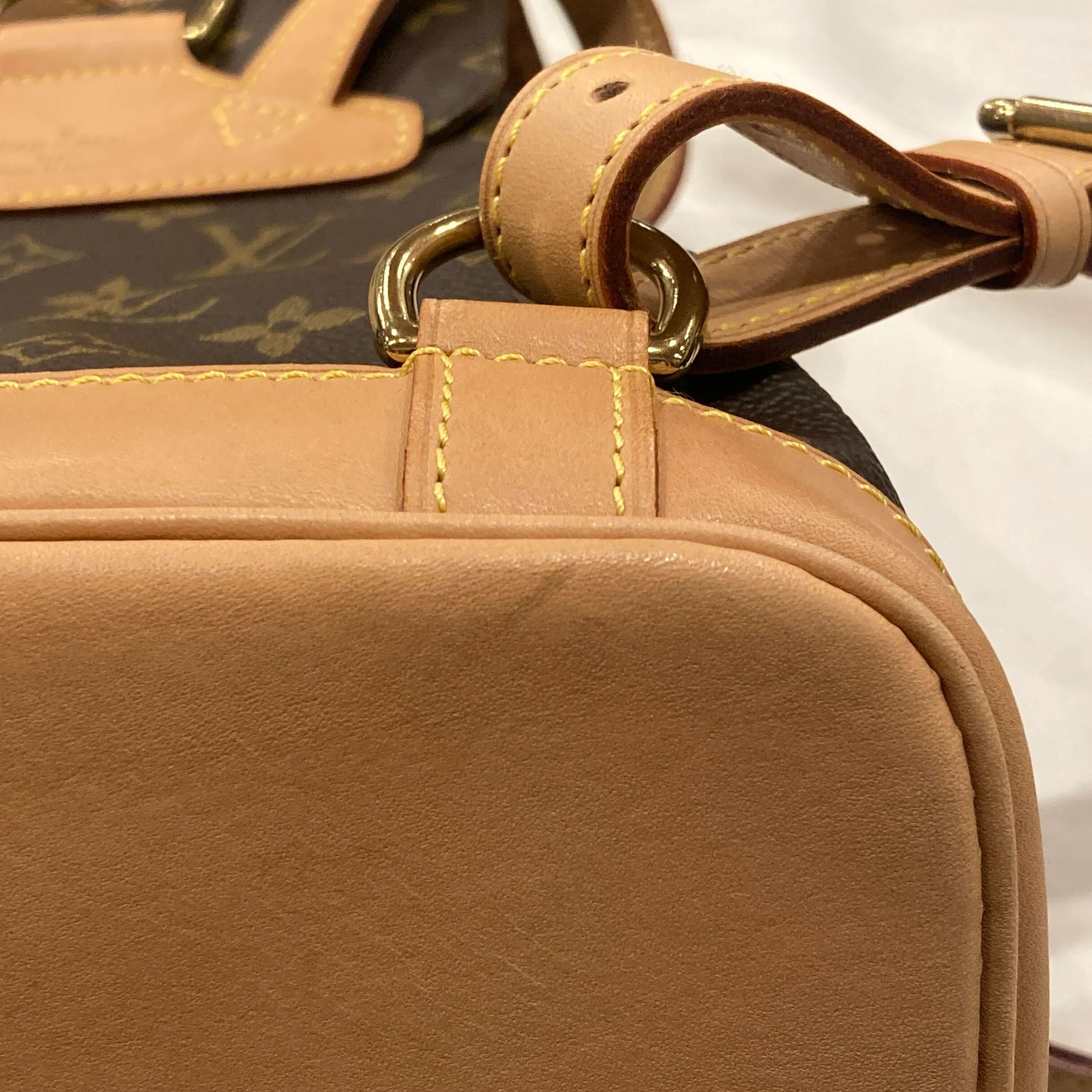 Louis Vuitton 2002 Monogram Montsouris MM Backpack M51136 - Image 11