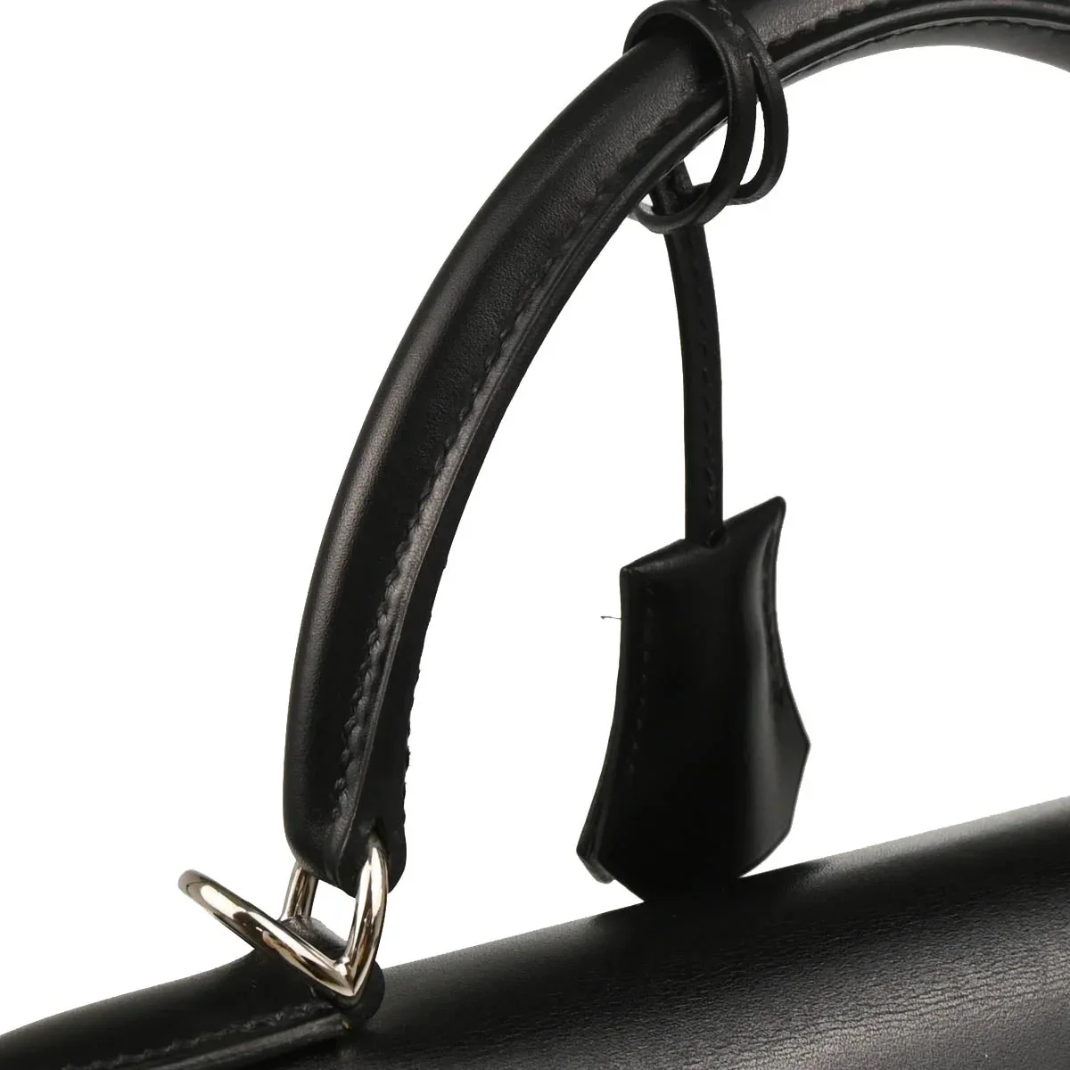 Hermes Black Box Calf Kelly 32 Retourne 2way Shoulder Handbag - Image 8