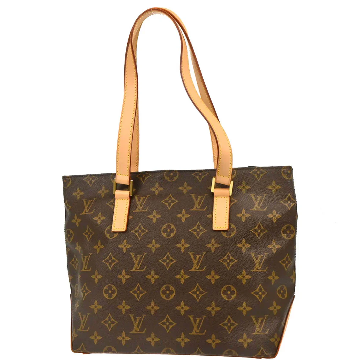 Louis Vuitton 2002 Monogram Cabas Piano Shoulder Tote Bag M51148 - Image 2