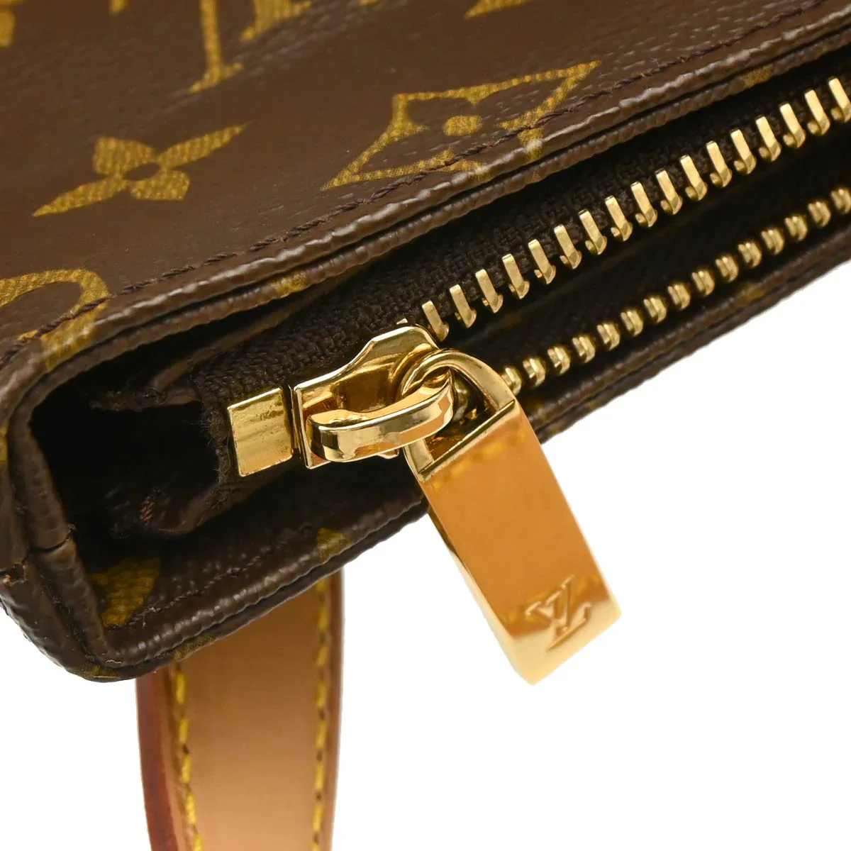 Louis Vuitton 2002 Monogram Cabas Piano Shoulder Tote Bag M51148 - Image 7