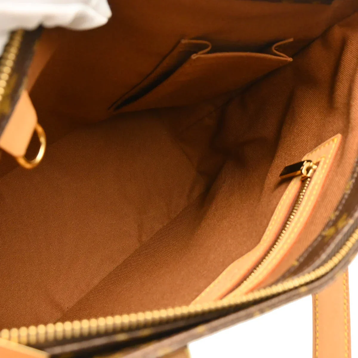 Louis Vuitton 2002 Monogram Cabas Piano Shoulder Tote Bag M51148 - Image 8